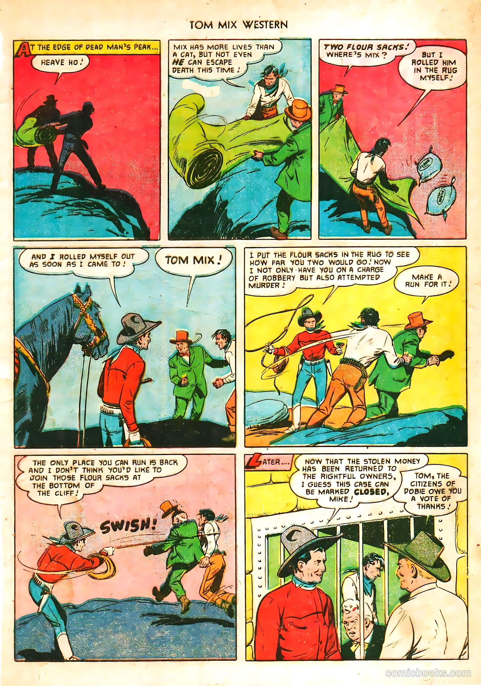 Tom Mix Western #44 — page 8 of 33