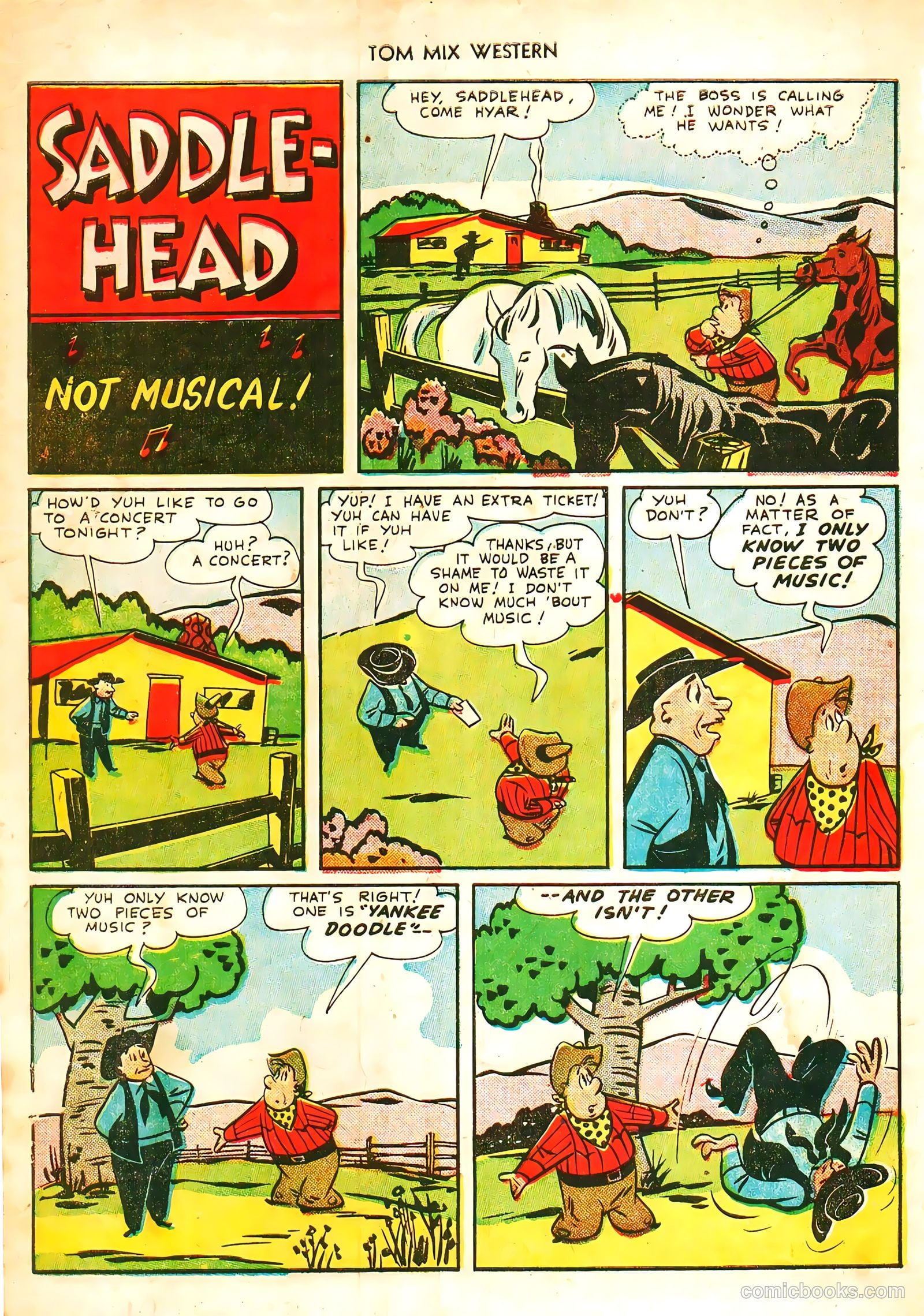 Tom Mix Western #44 — page 9 of 33
