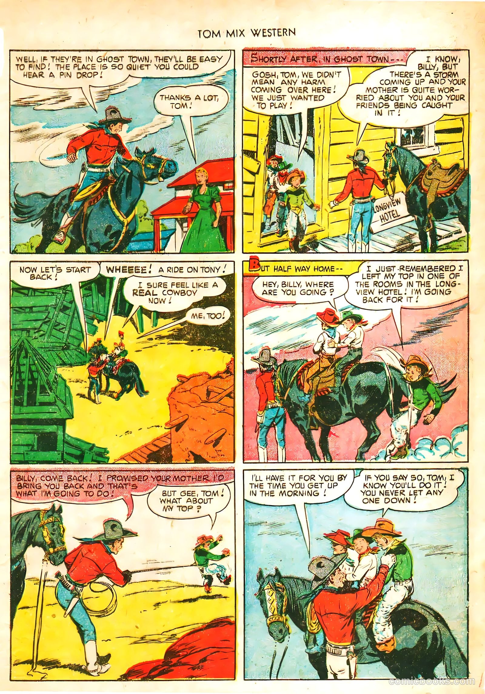 Tom Mix Western #44 — page 12 of 33