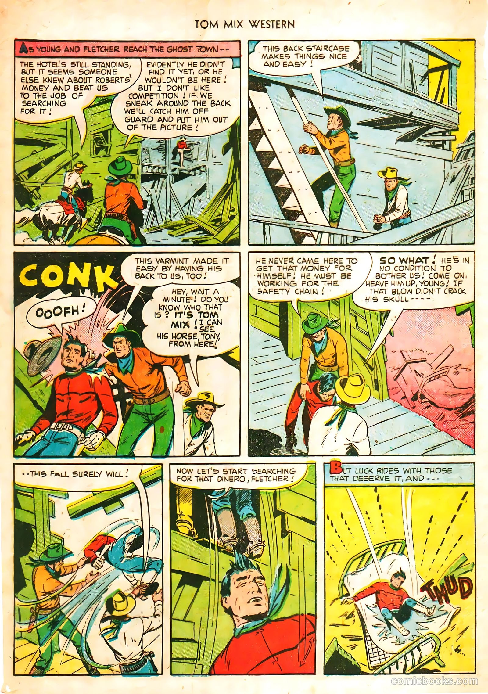 Tom Mix Western #44 — page 15 of 33