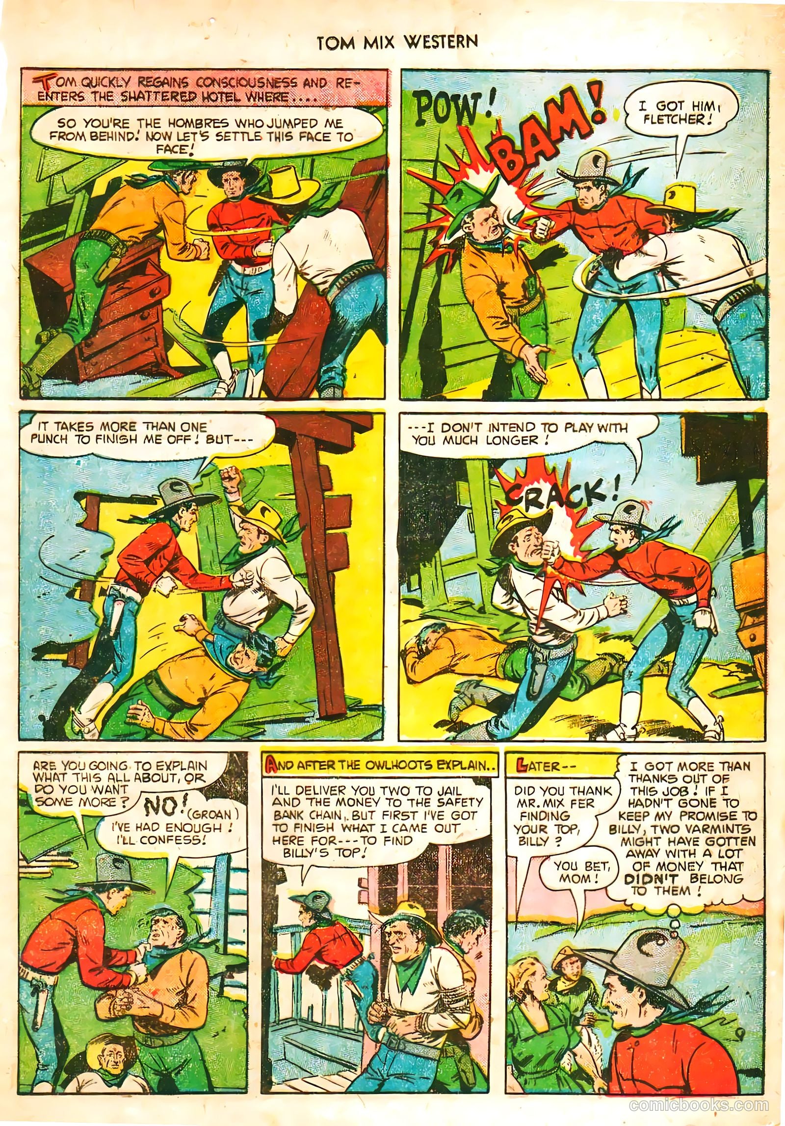 Tom Mix Western #44 — page 16 of 33