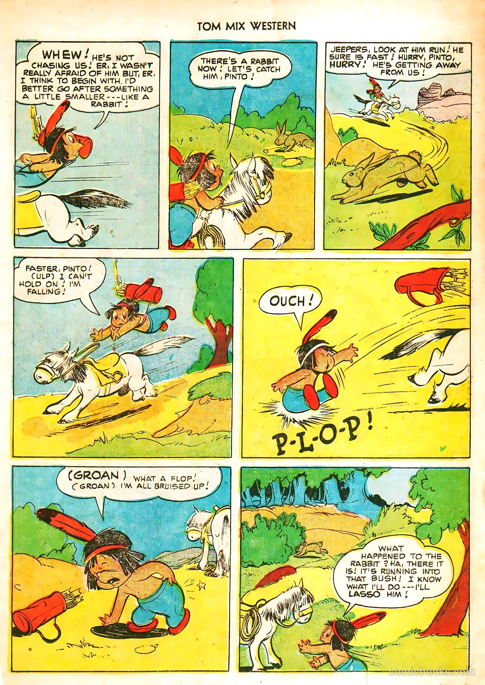 Tom Mix Western #44 — page 18 of 33