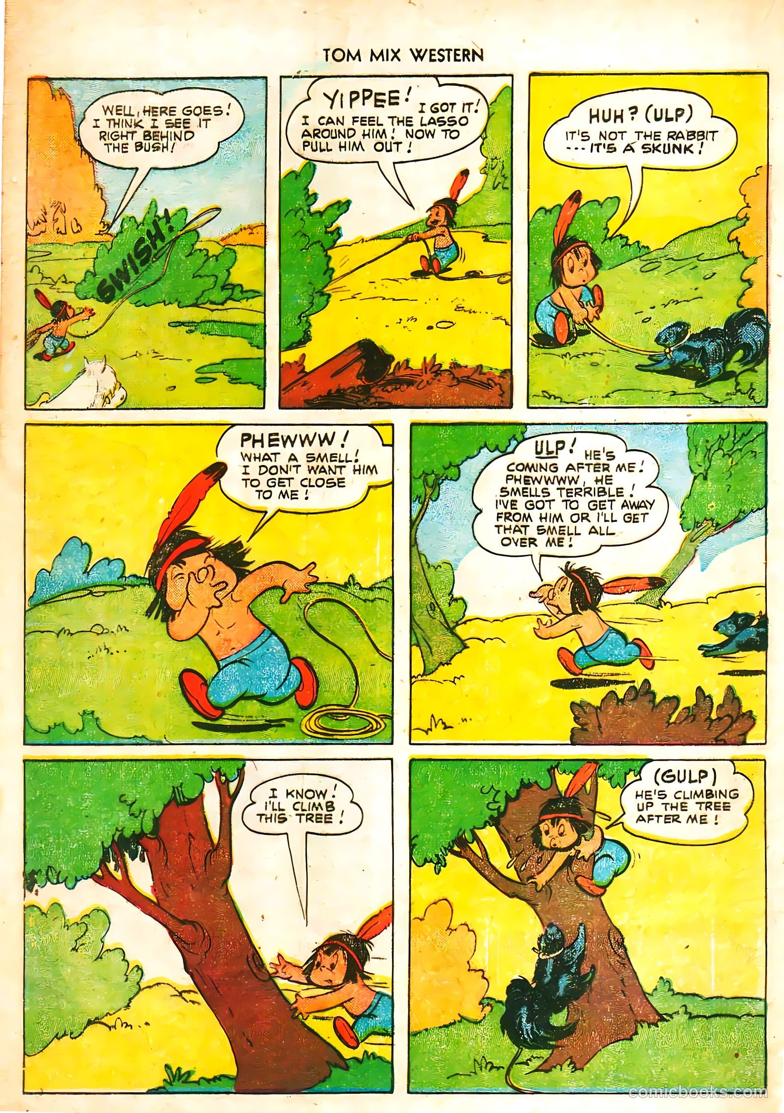 Tom Mix Western #44 — page 19 of 33