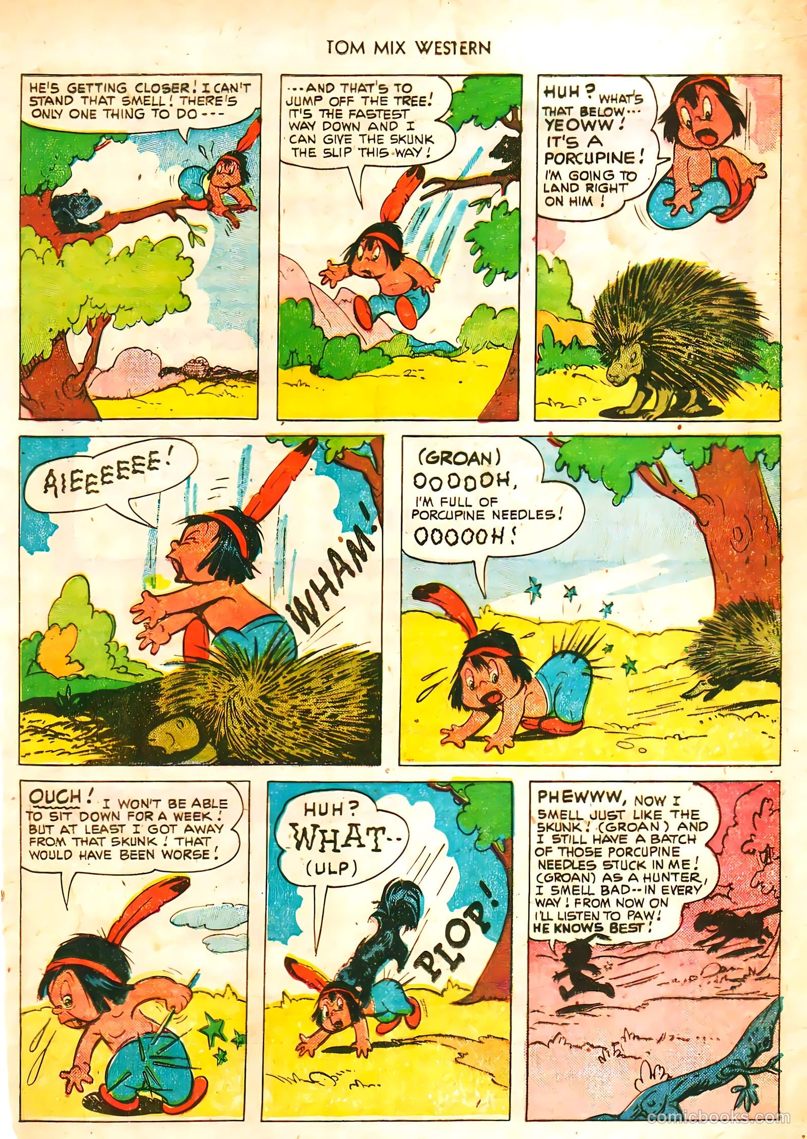 Tom Mix Western #44 — page 20 of 33