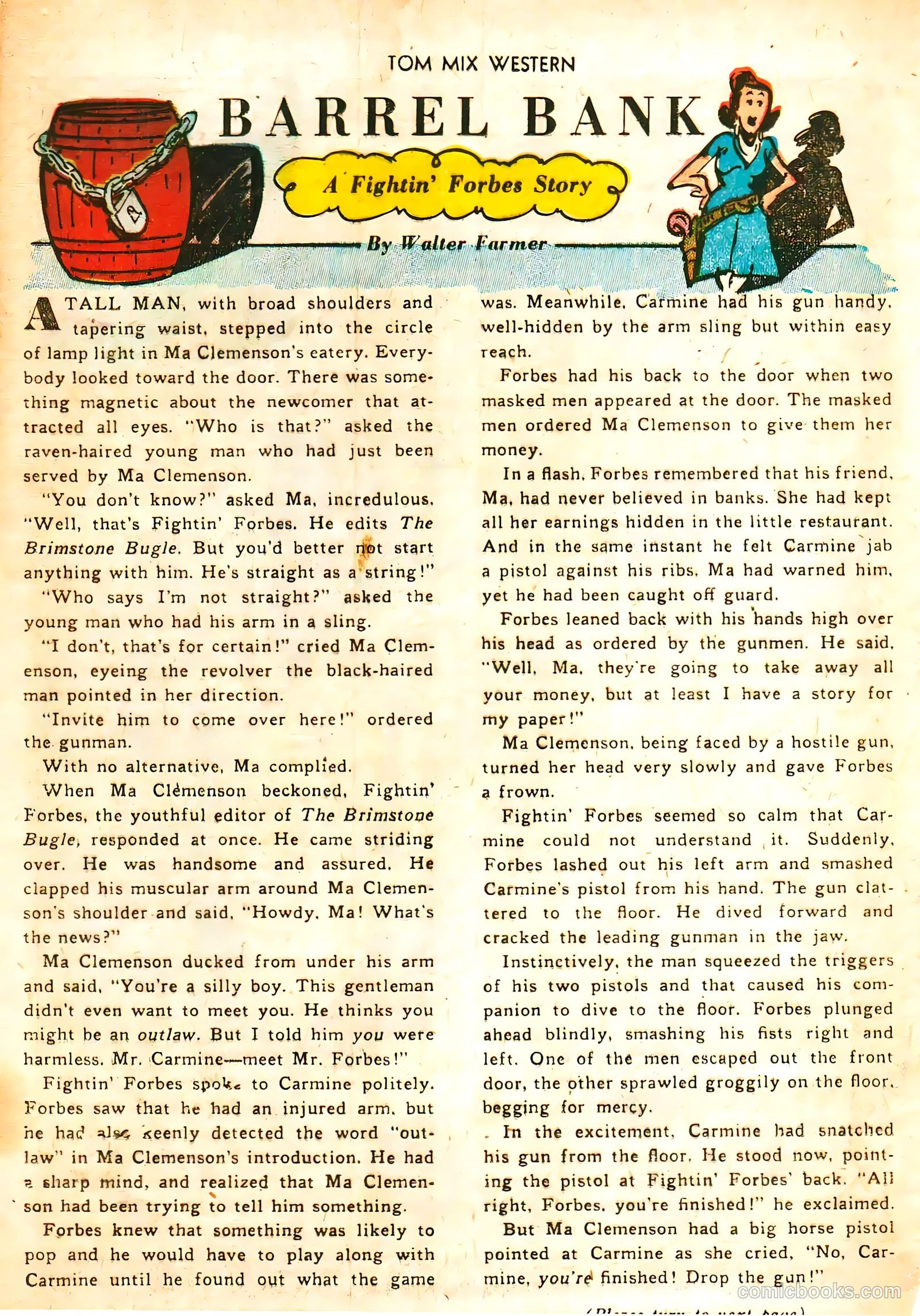 Tom Mix Western #44 — page 23 of 33