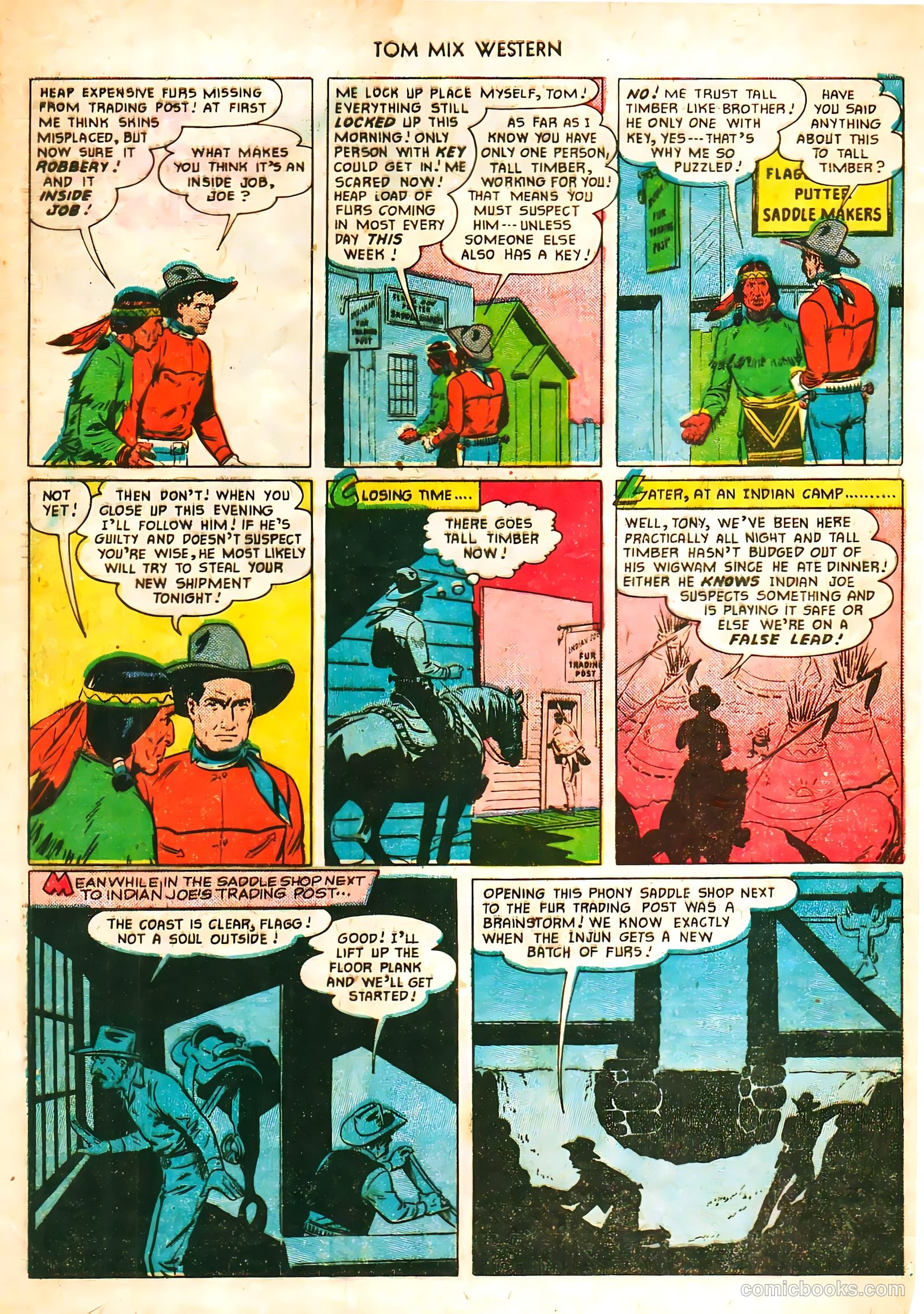 Tom Mix Western #44 — page 27 of 33