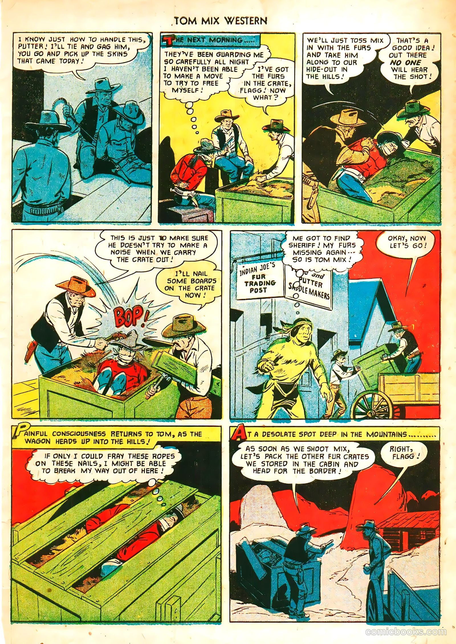 Tom Mix Western #44 — page 30 of 33