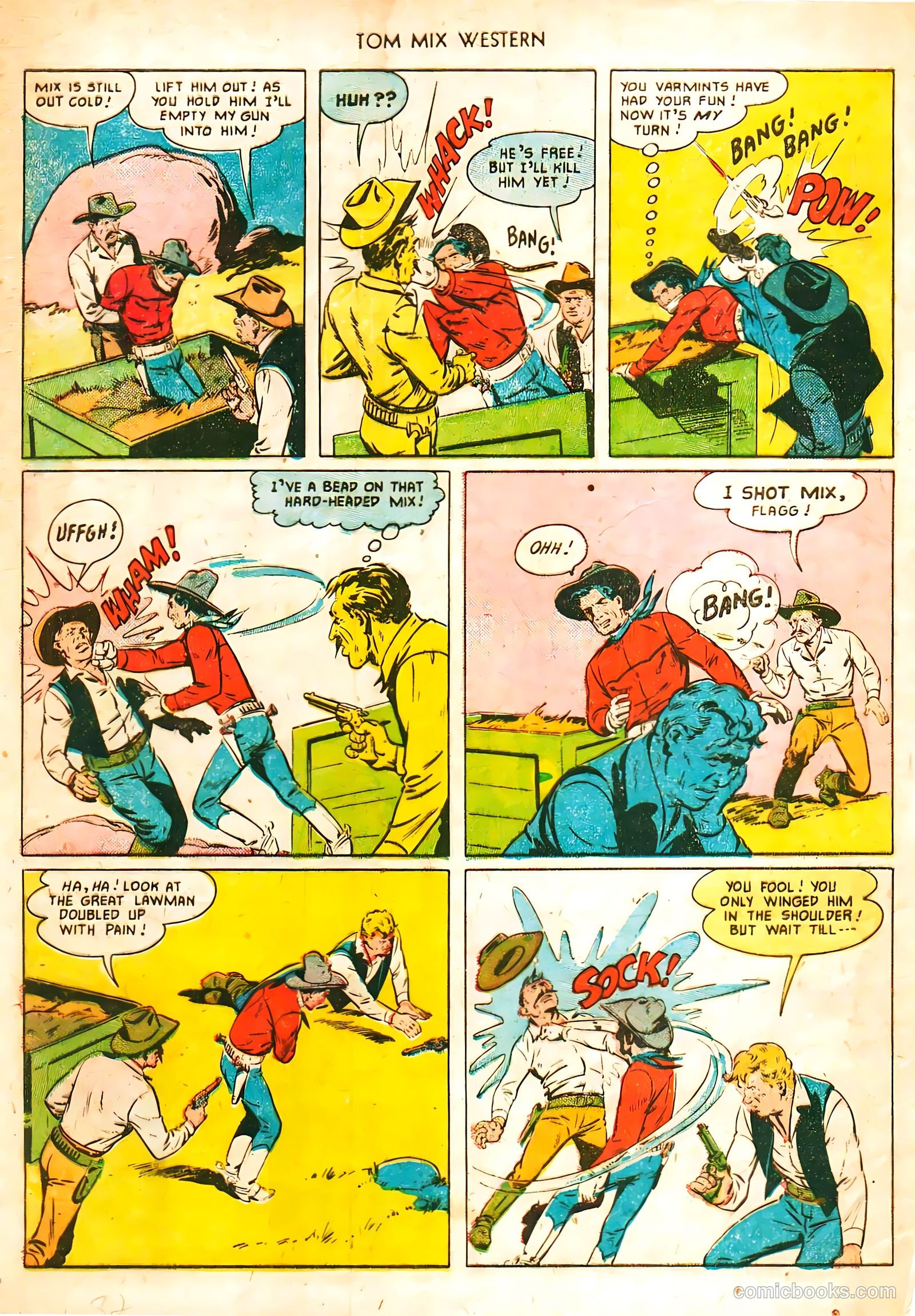 Tom Mix Western #44 — page 31 of 33