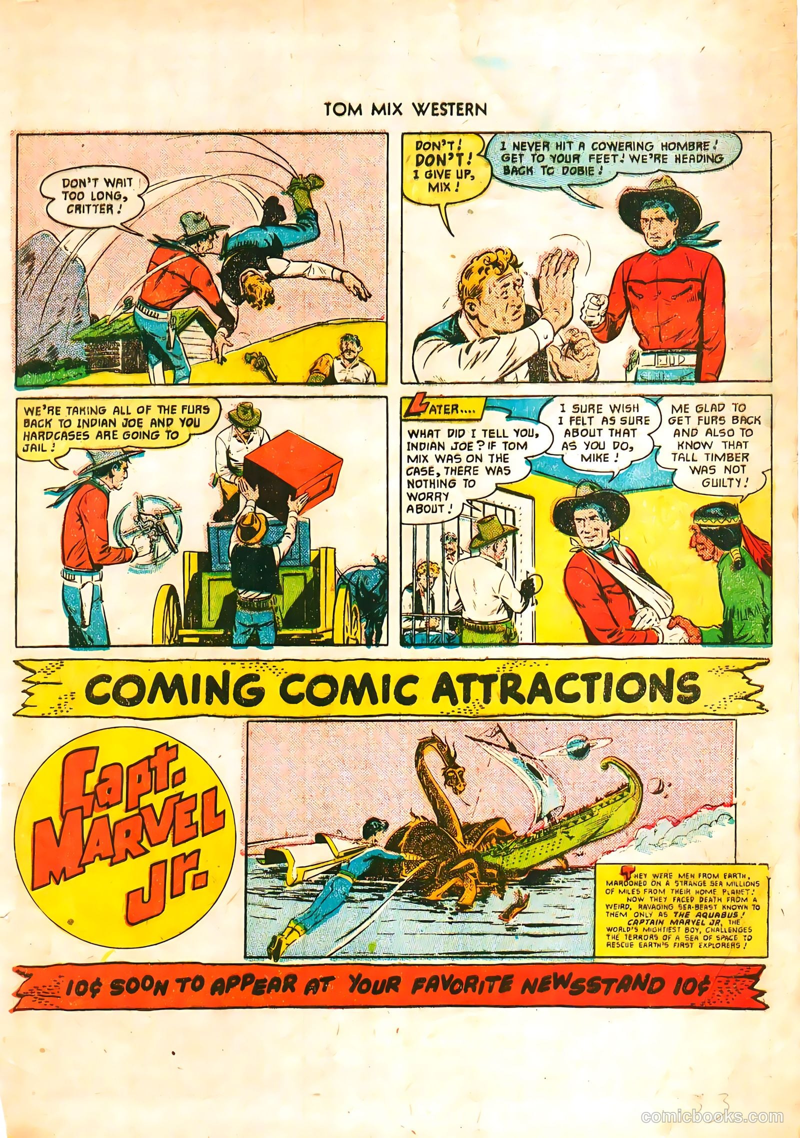 Tom Mix Western #44 — page 32 of 33