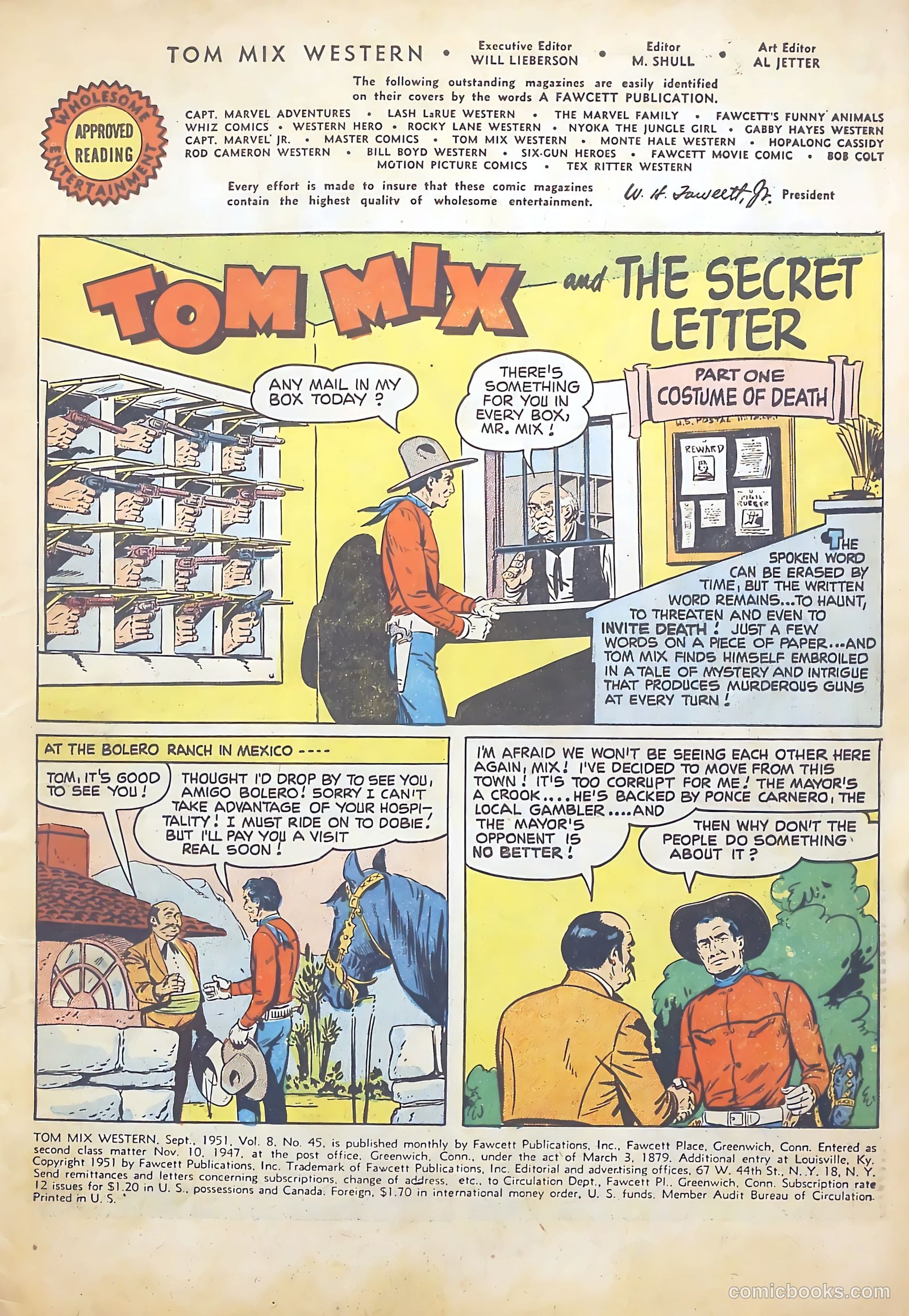 Tom Mix Western #45 — page 3 of 36