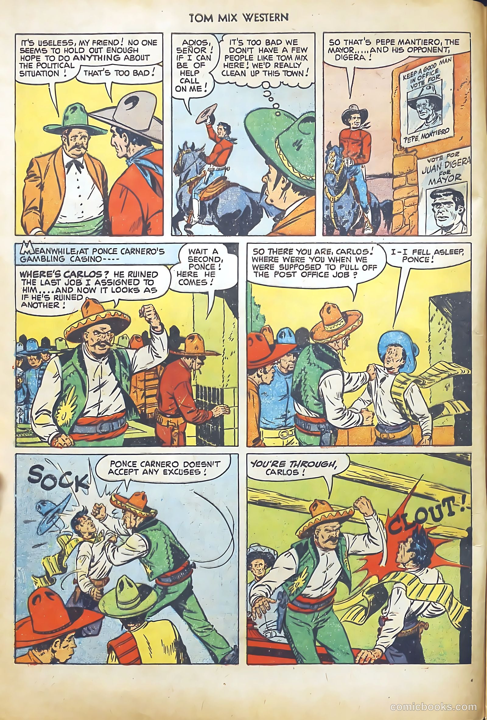 Tom Mix Western #45 — page 4 of 36