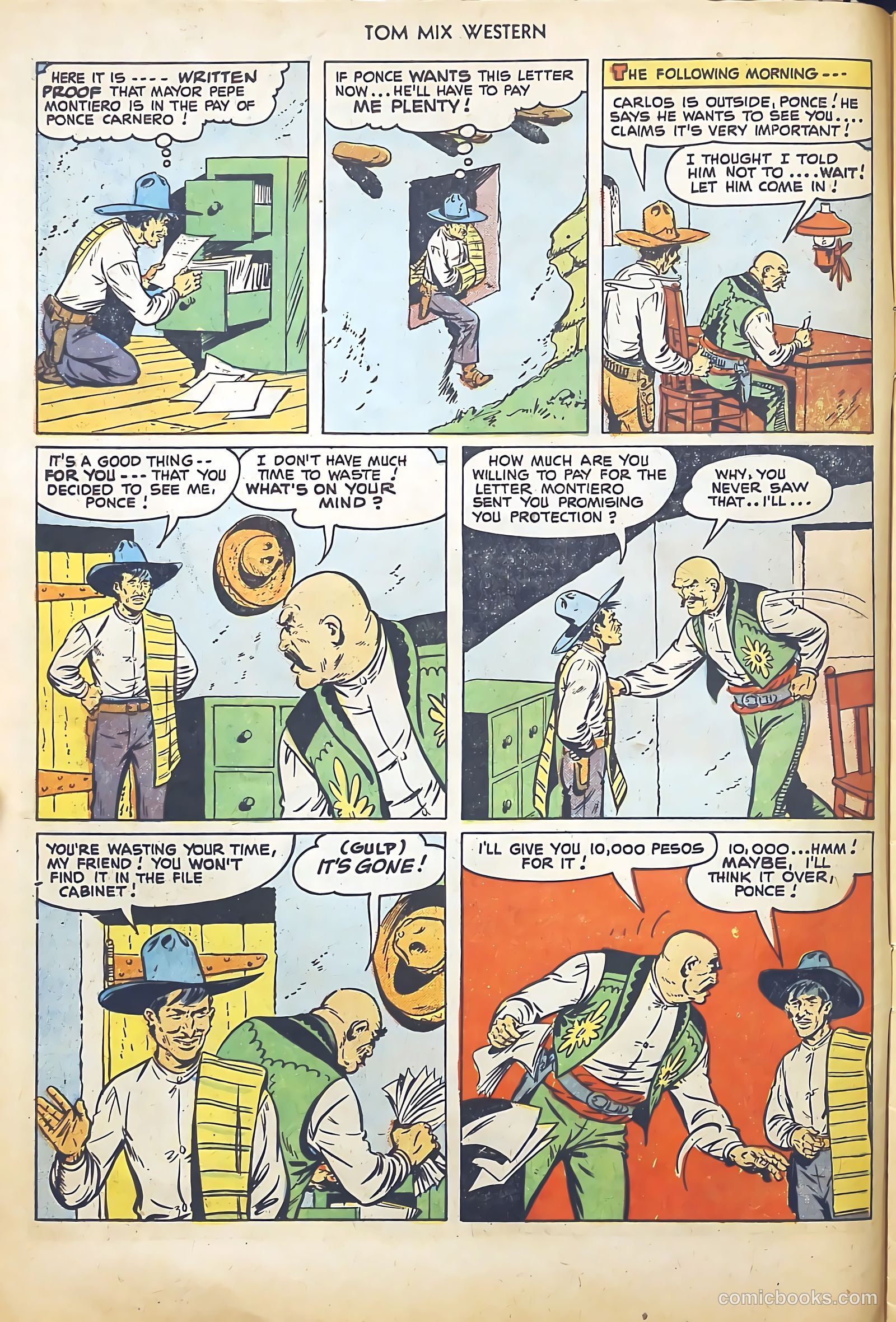 Tom Mix Western #45 — page 6 of 36