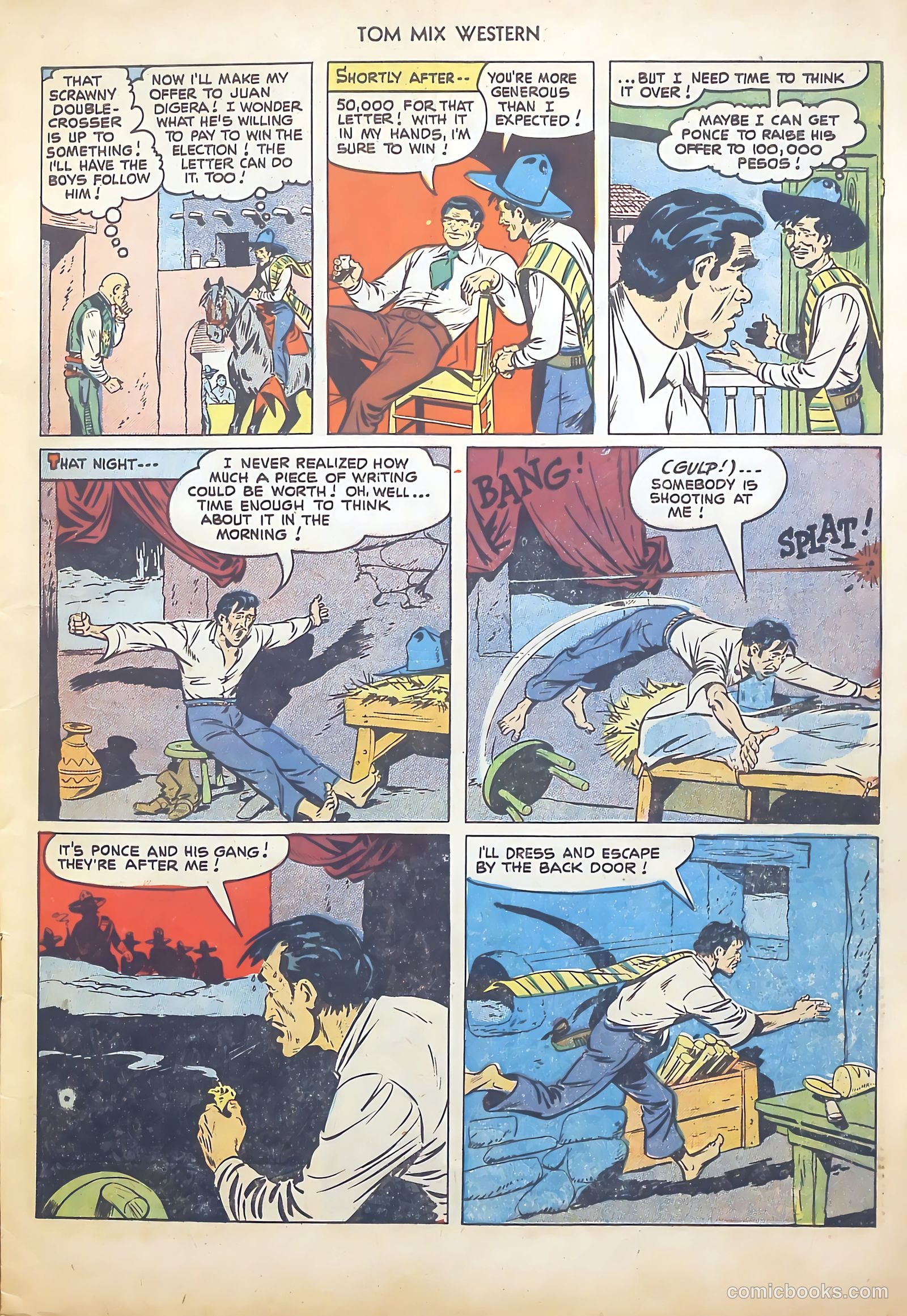 Tom Mix Western #45 — page 7 of 36