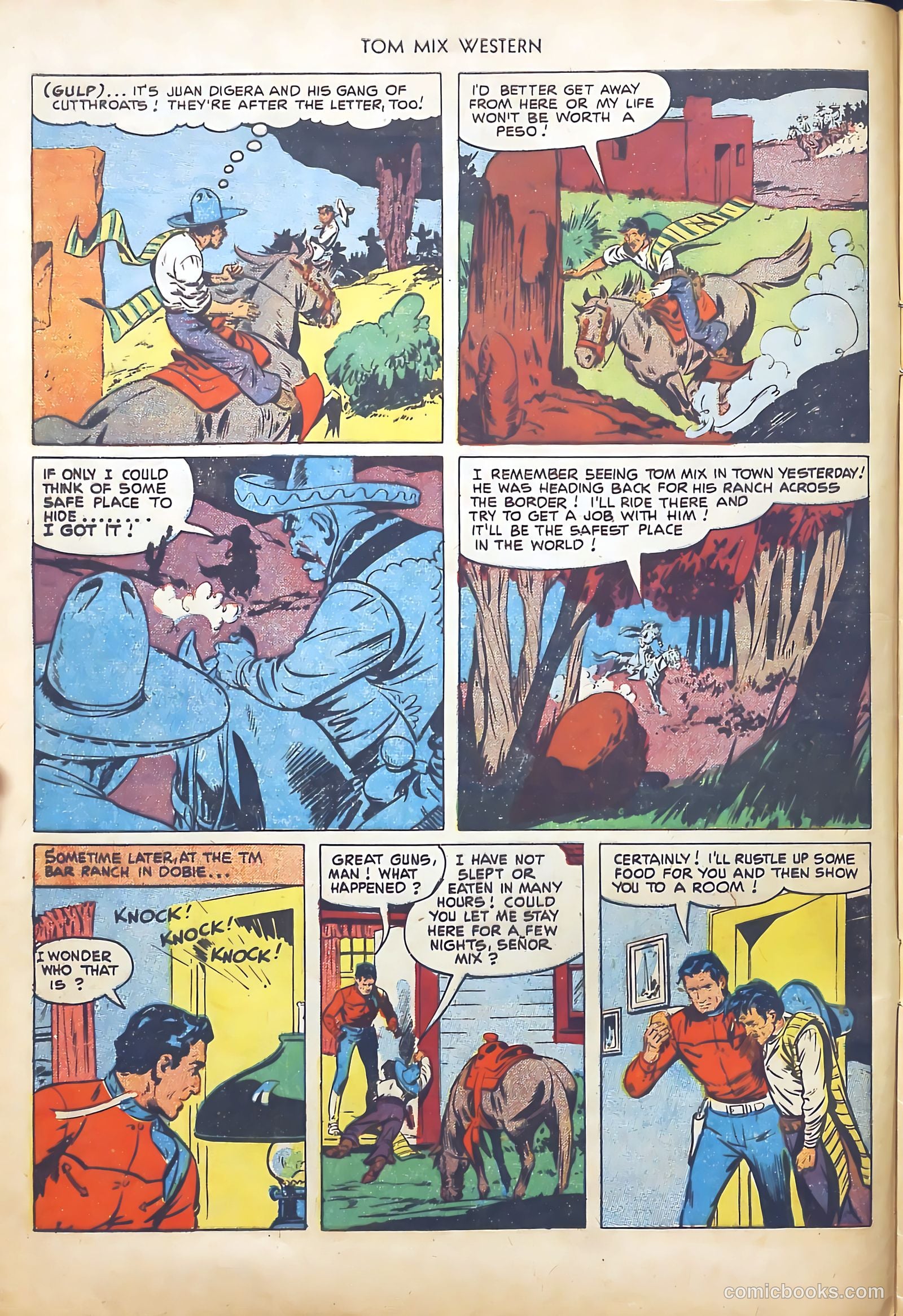 Tom Mix Western #45 — page 8 of 36