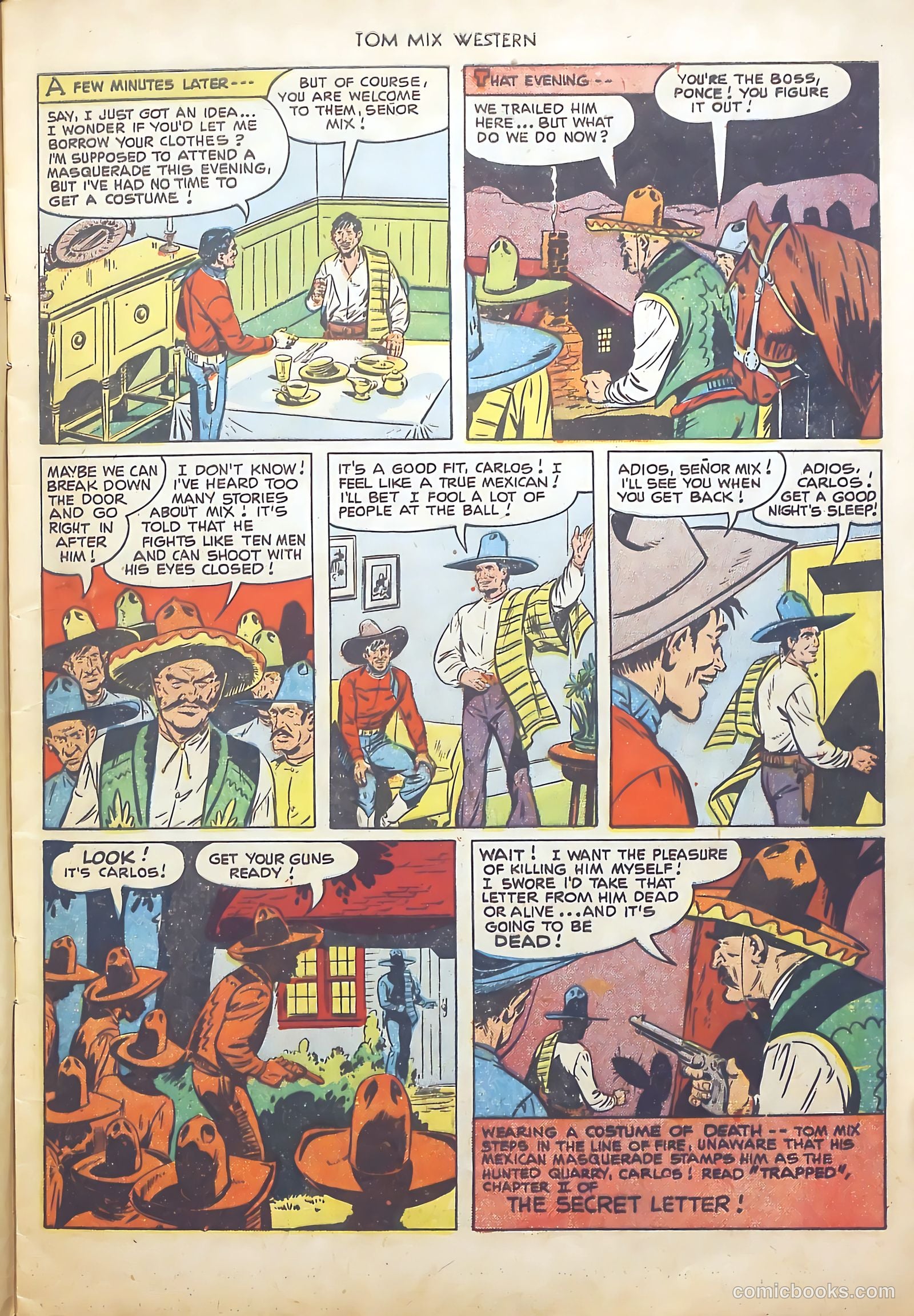 Tom Mix Western #45 — page 9 of 36