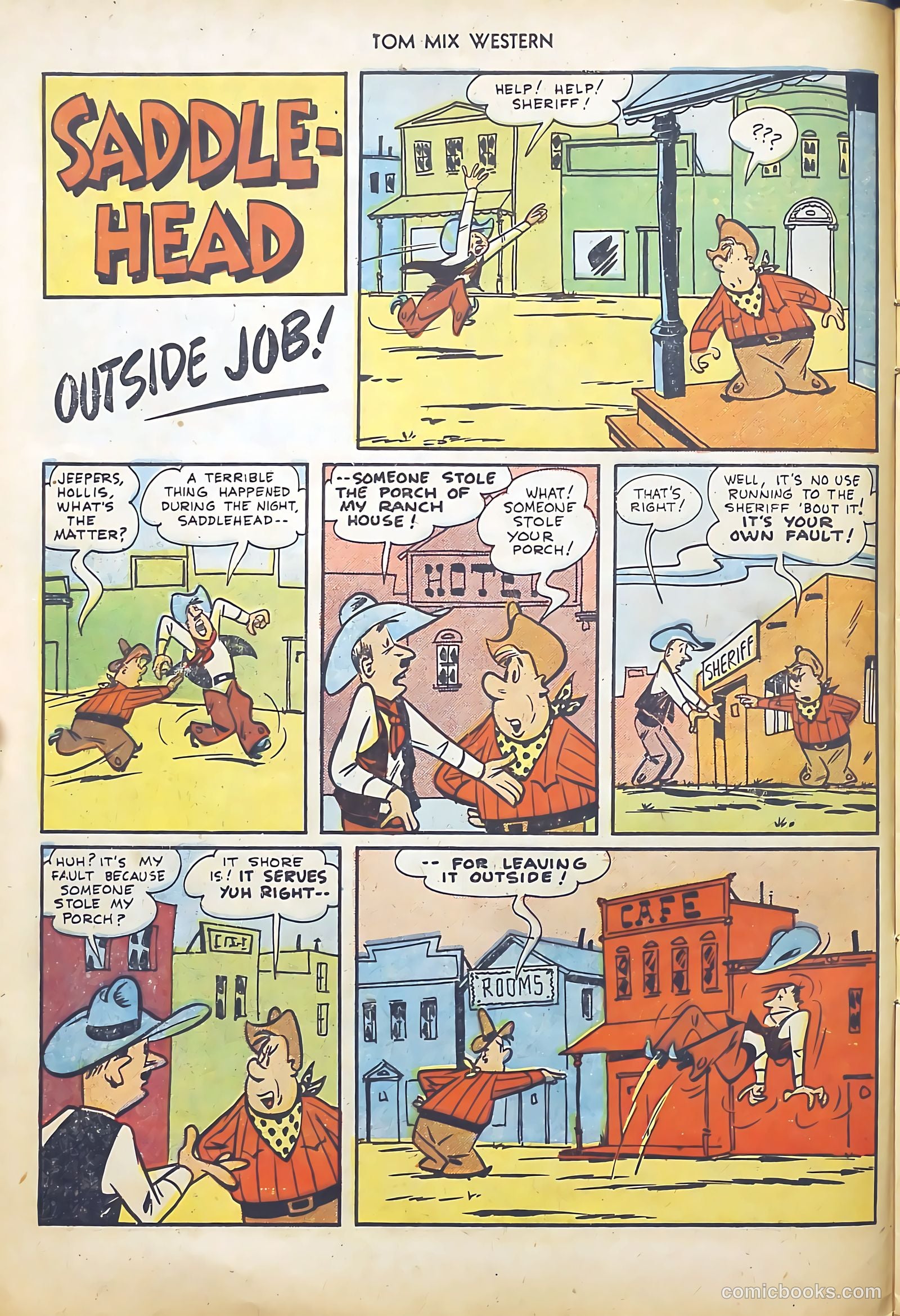 Tom Mix Western #45 — page 10 of 36