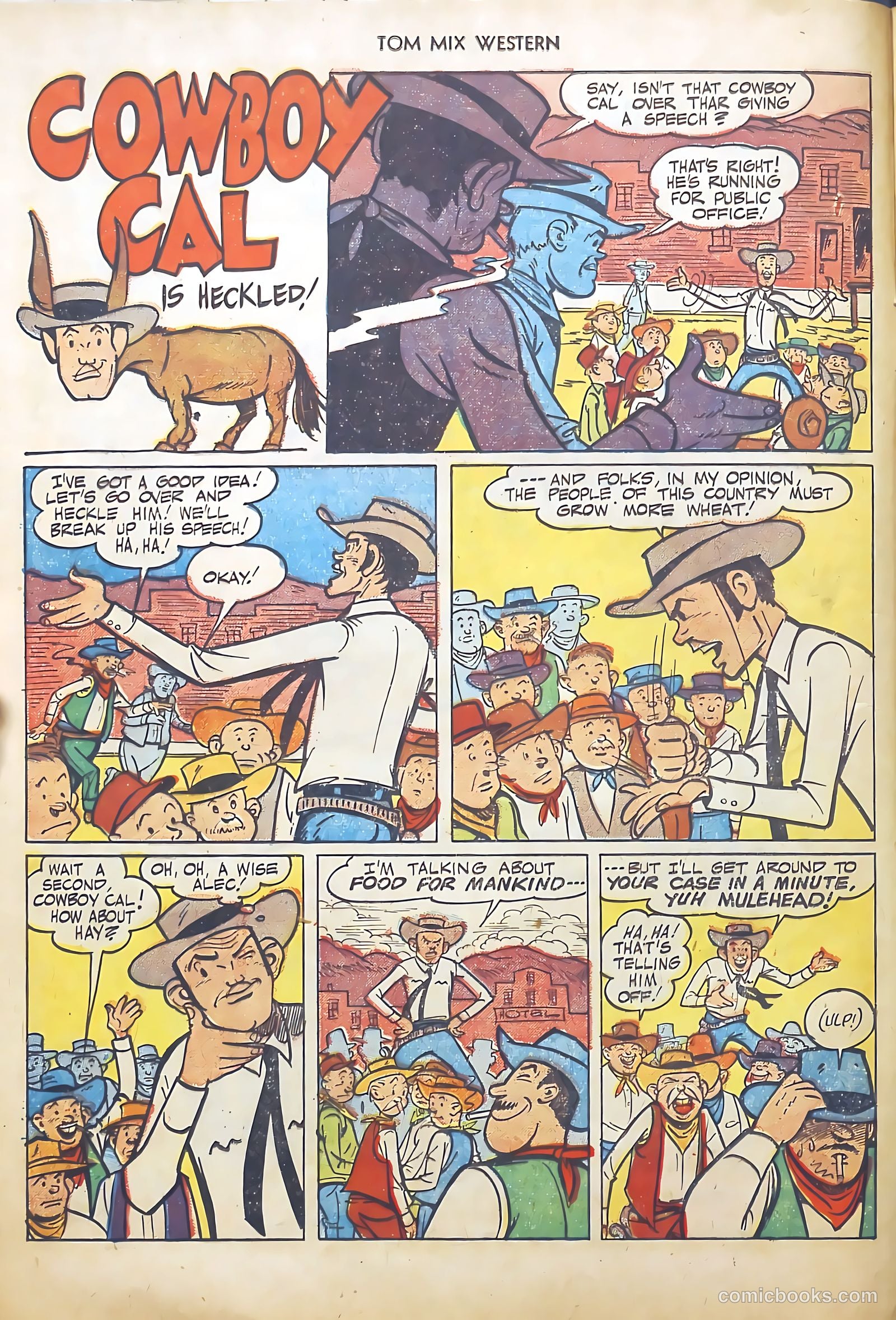 Tom Mix Western #45 — page 12 of 36