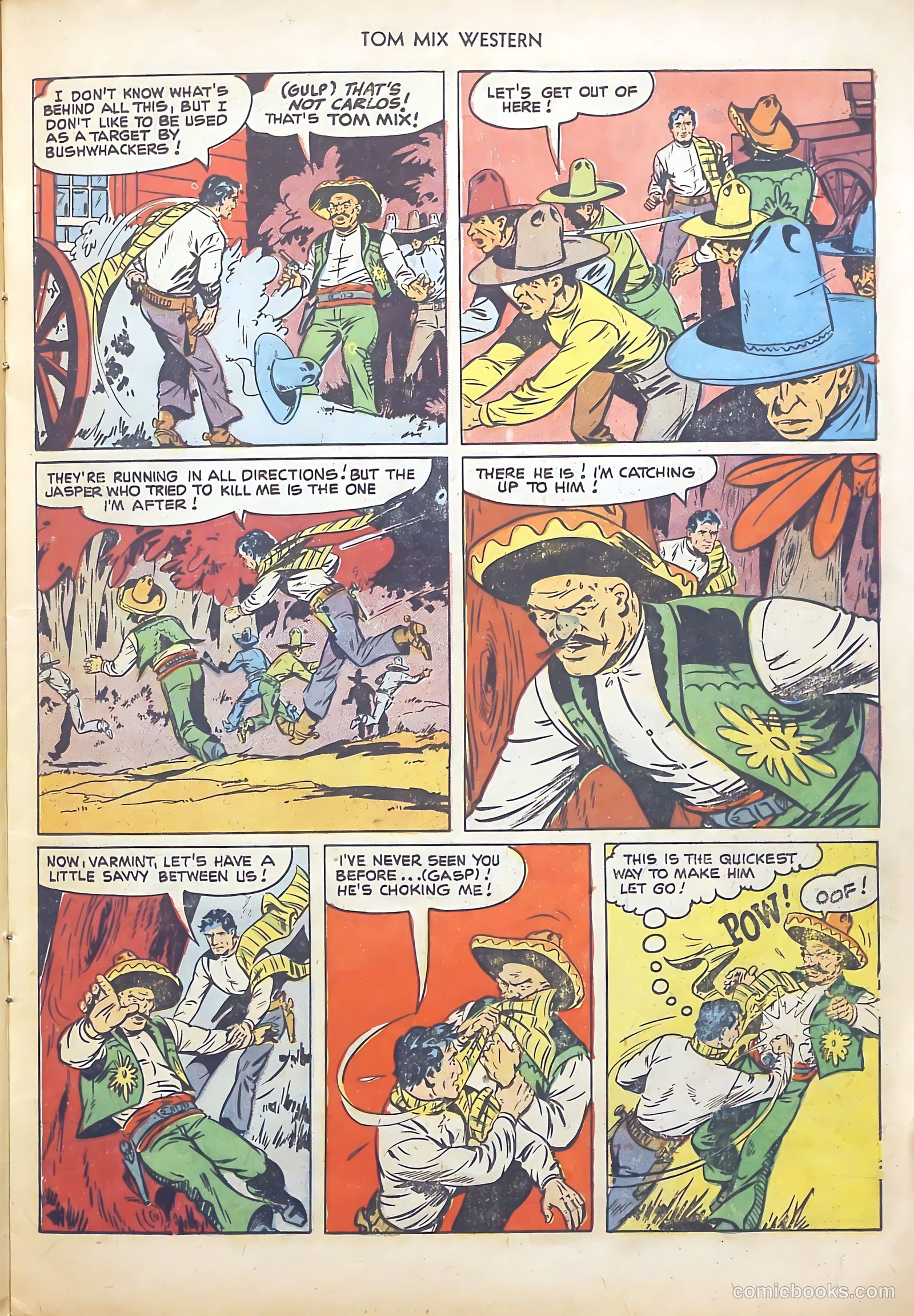 Tom Mix Western #45 — page 15 of 36