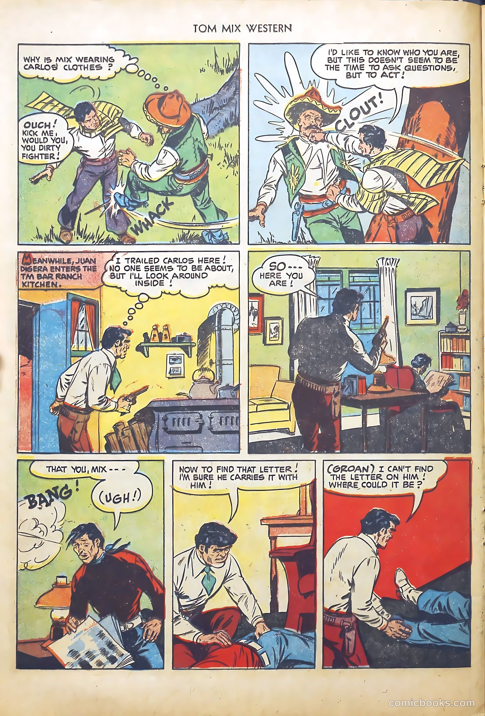 Tom Mix Western #45 — page 16 of 36