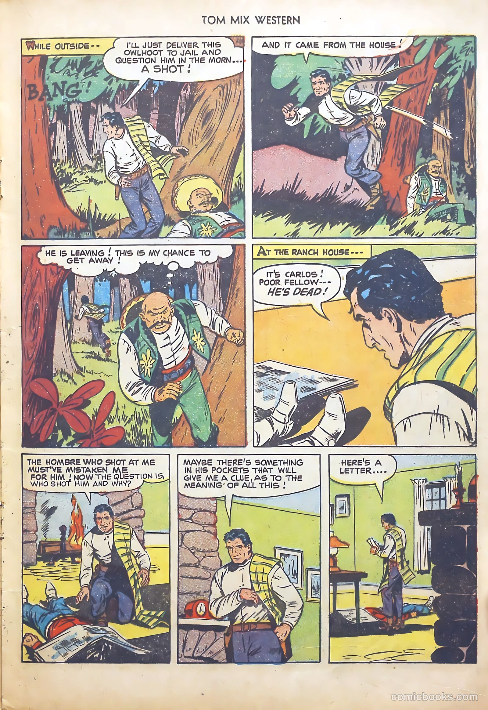 Tom Mix Western #45 — page 17 of 36