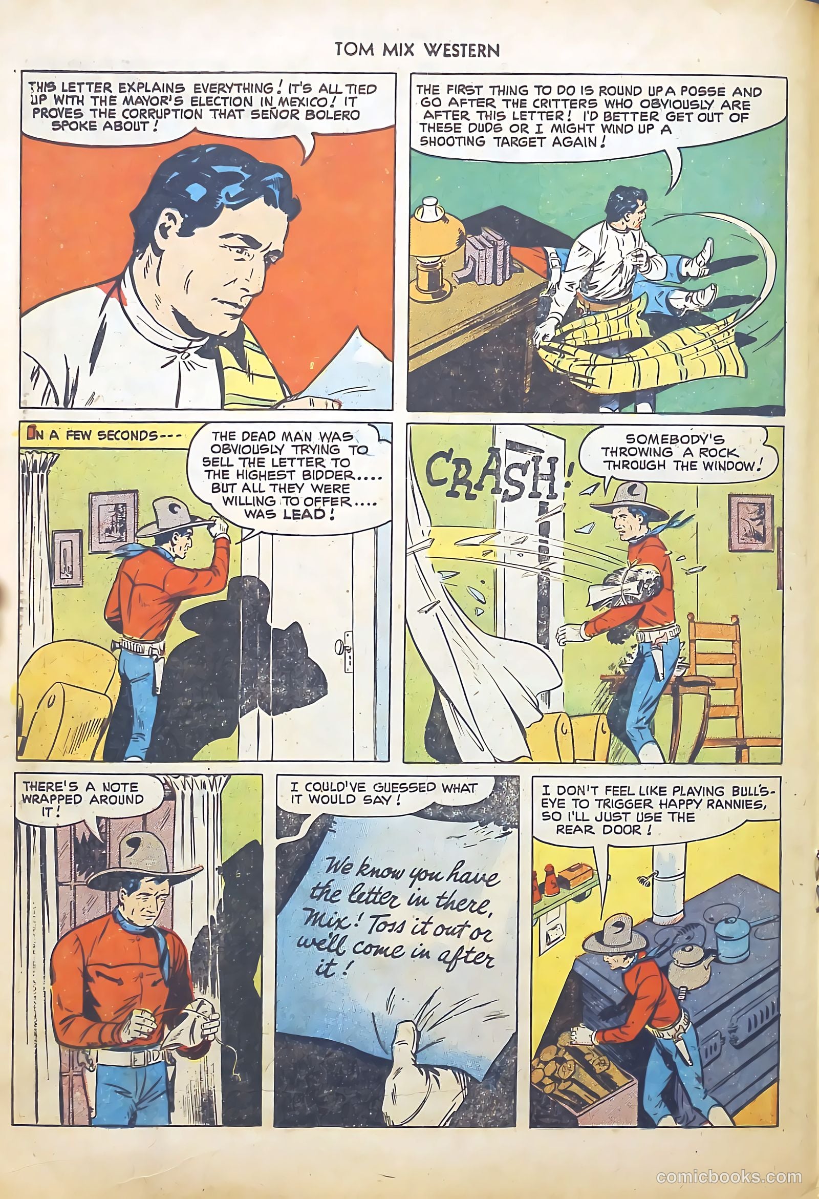 Tom Mix Western #45 — page 18 of 36