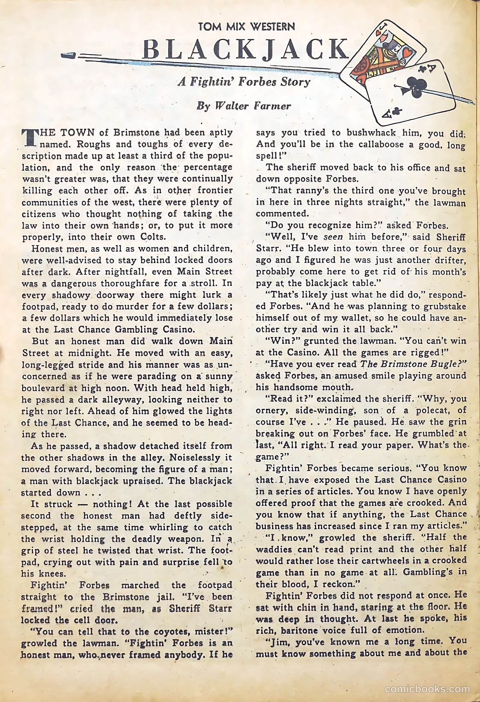 Tom Mix Western #45 — page 20 of 36