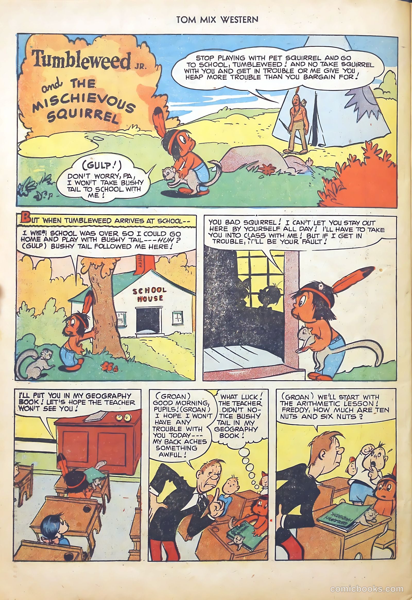 Tom Mix Western #45 — page 22 of 36