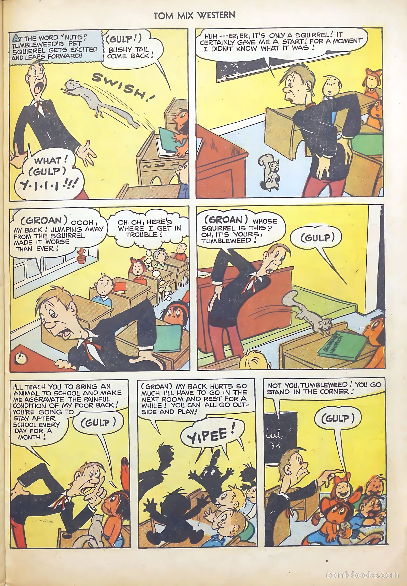 Tom Mix Western #45 — page 23 of 36