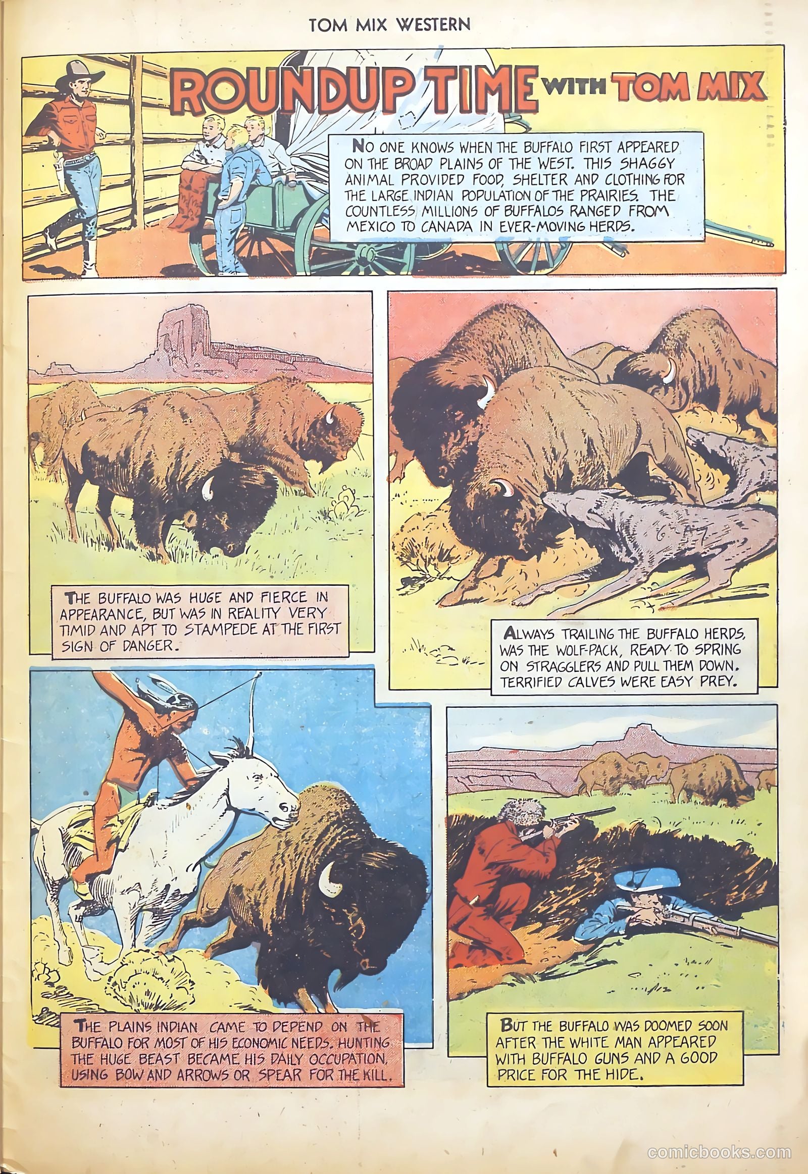 Tom Mix Western #45 — page 27 of 36