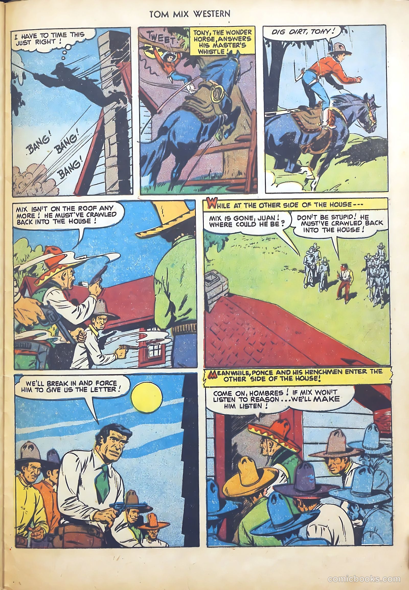 Tom Mix Western #45 — page 29 of 36