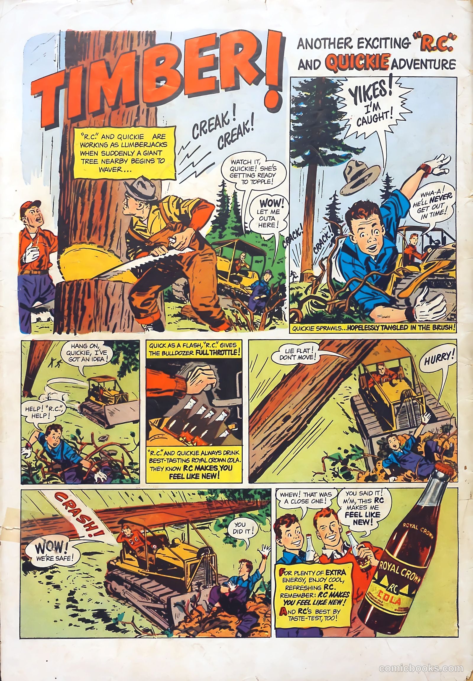 Tom Mix Western #45 — page 36 of 36