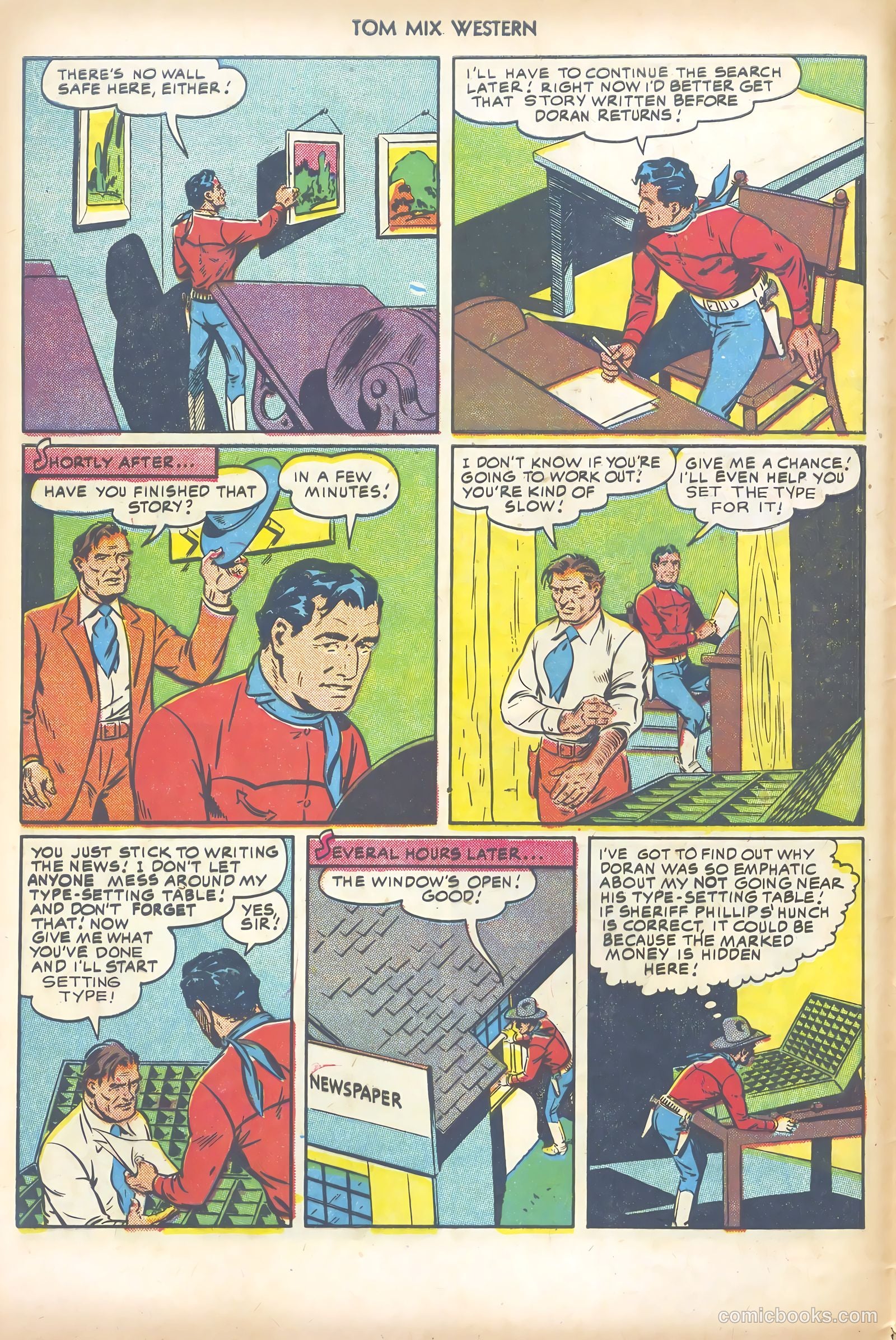 Tom Mix Western #46 — page 8 of 36