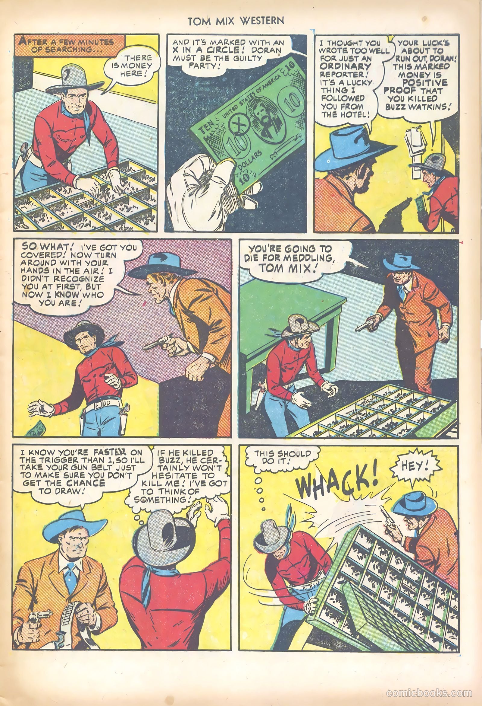 Tom Mix Western #46 — page 9 of 36