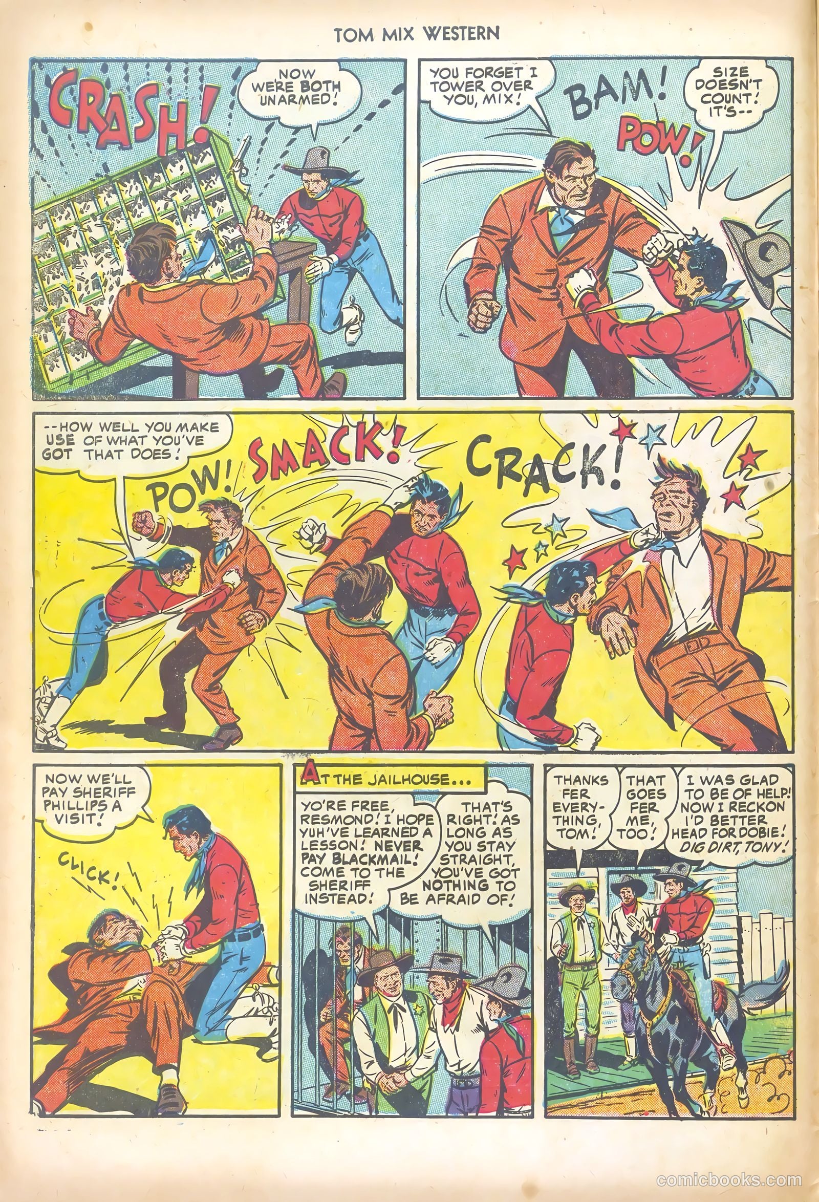 Tom Mix Western #46 — page 10 of 36