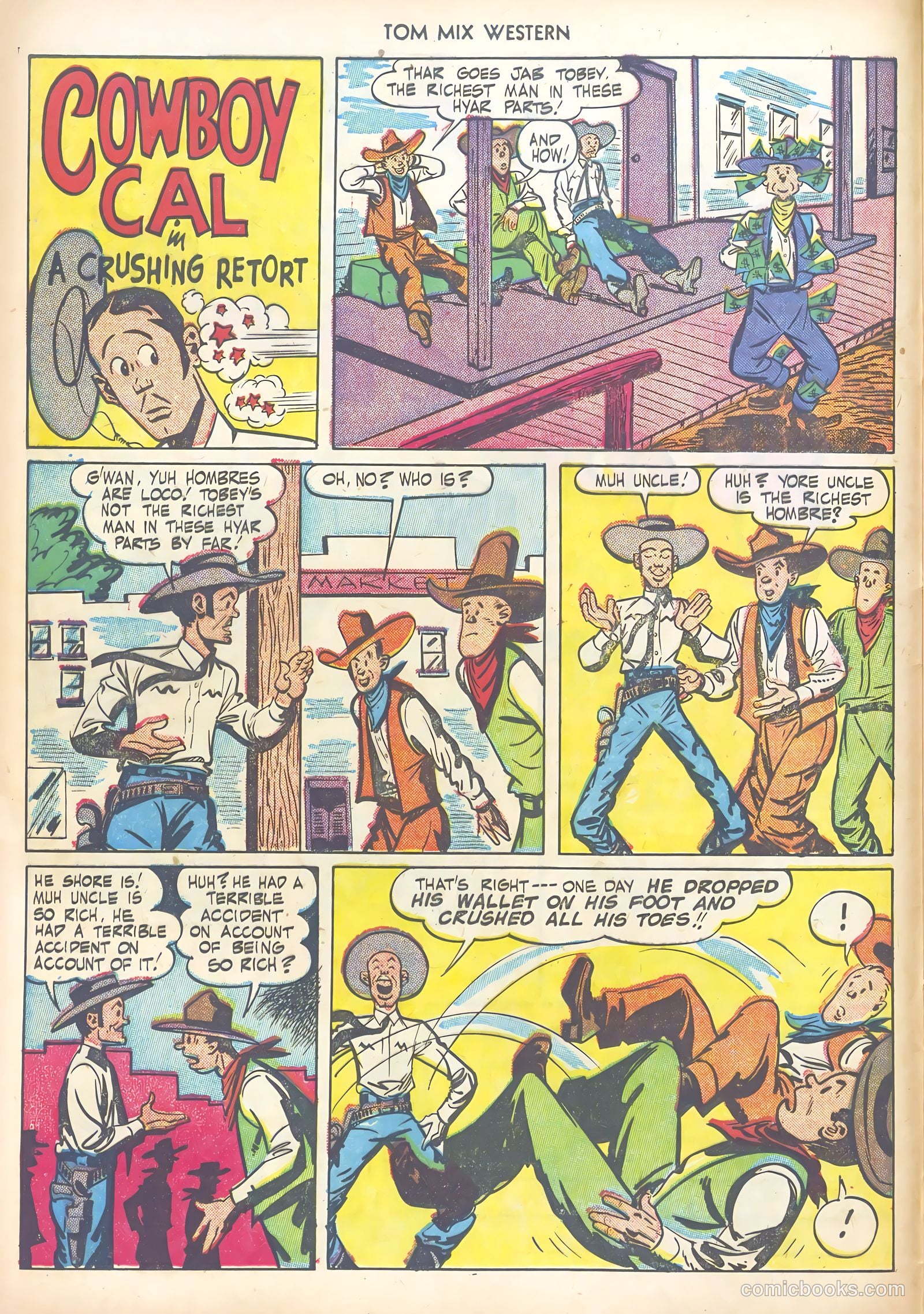 Tom Mix Western #46 — page 12 of 36