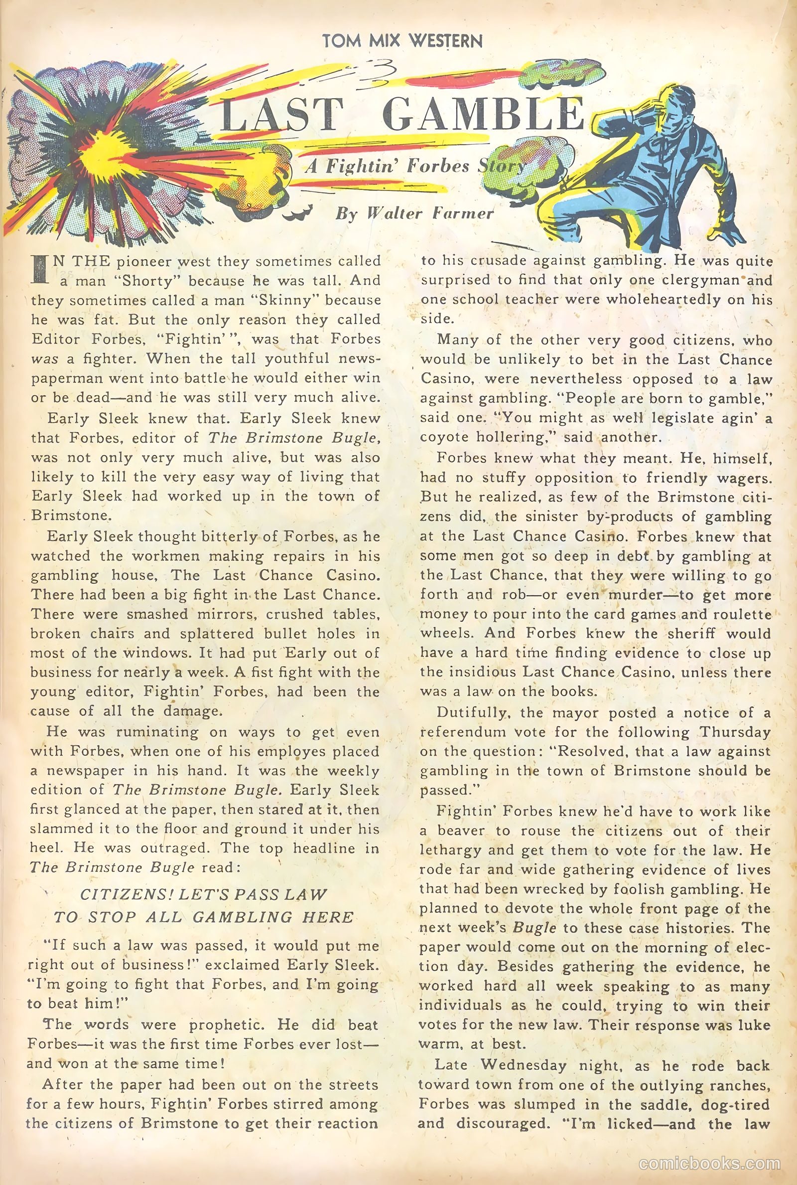 Tom Mix Western #46 — page 14 of 36