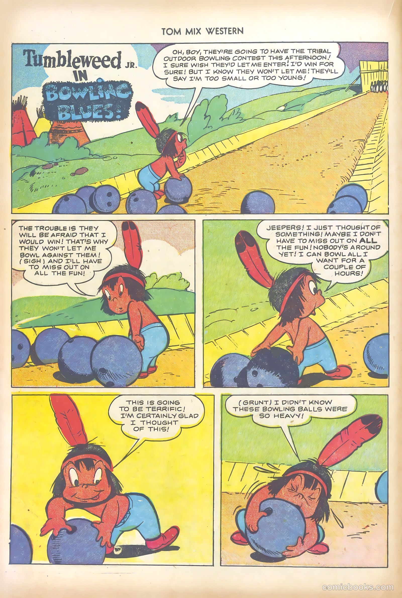 Tom Mix Western #46 — page 16 of 36