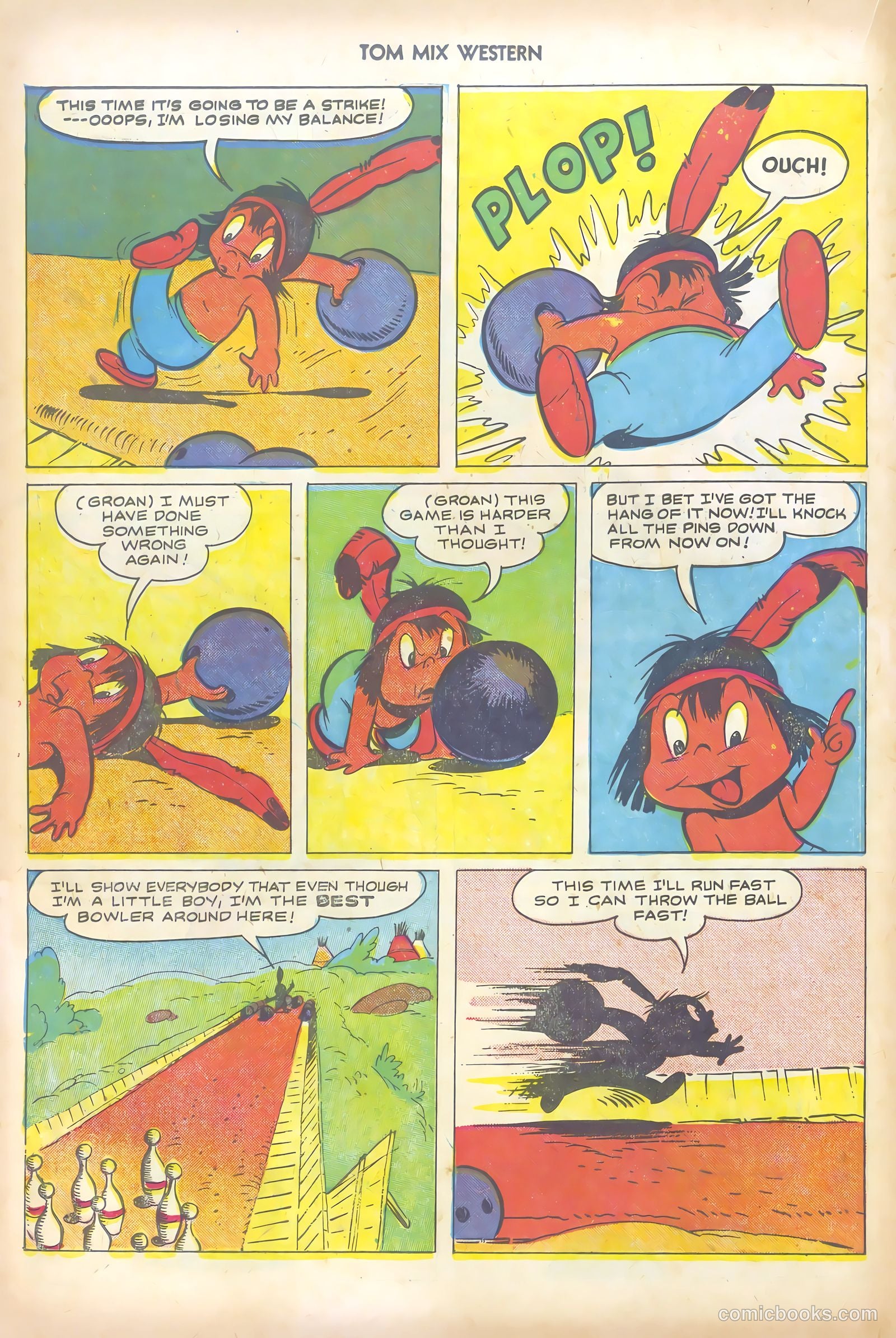 Tom Mix Western #46 — page 18 of 36