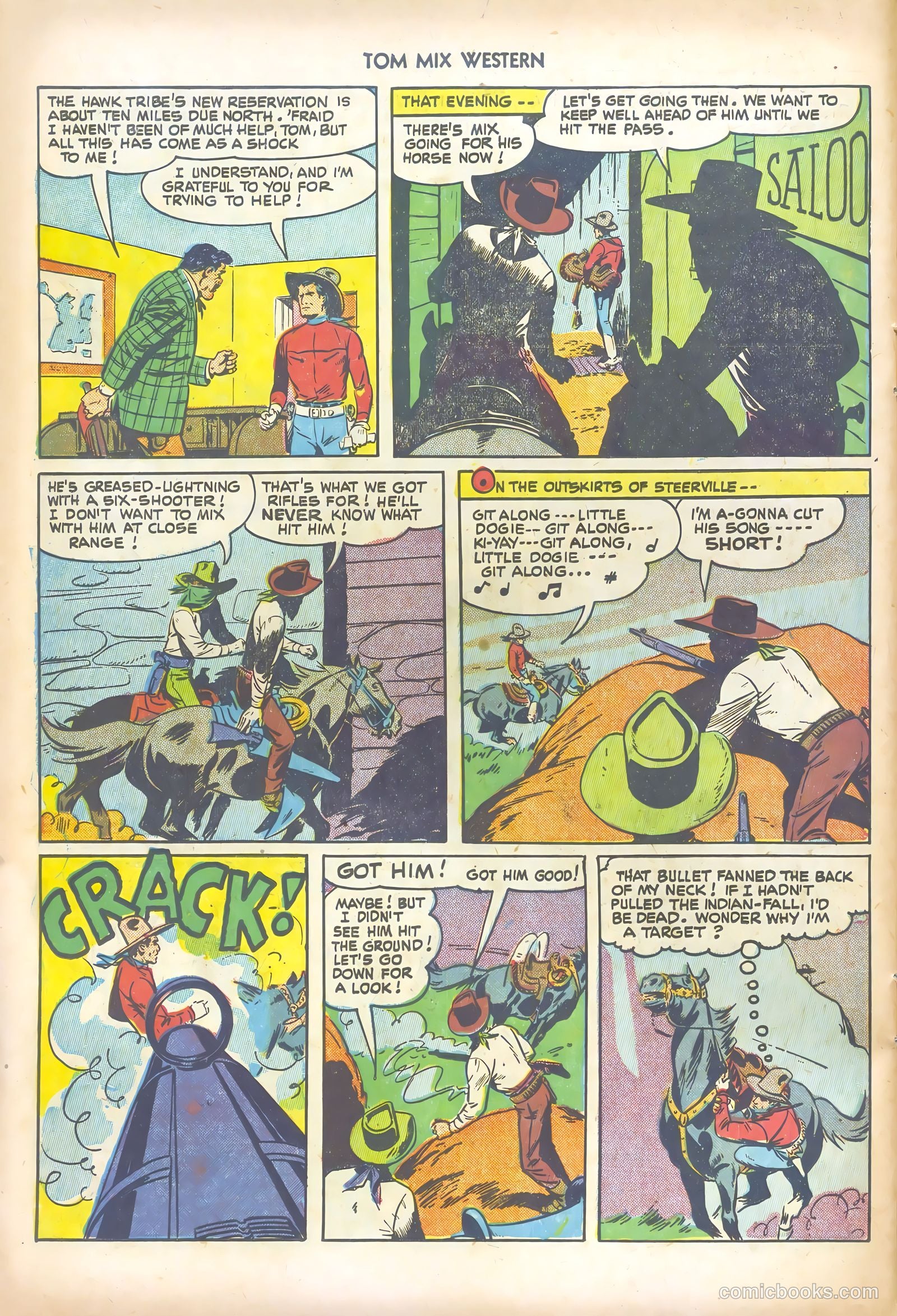 Tom Mix Western #46 — page 26 of 36