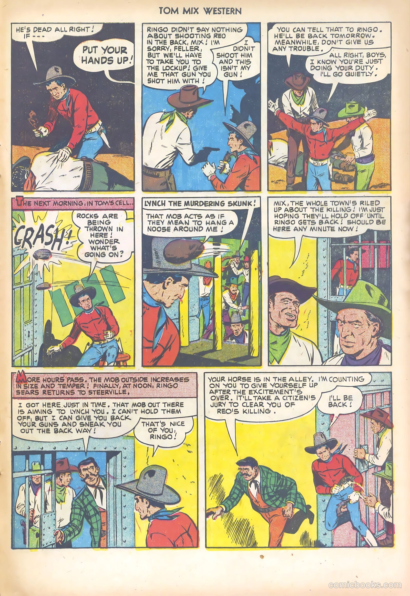 Tom Mix Western #46 — page 29 of 36
