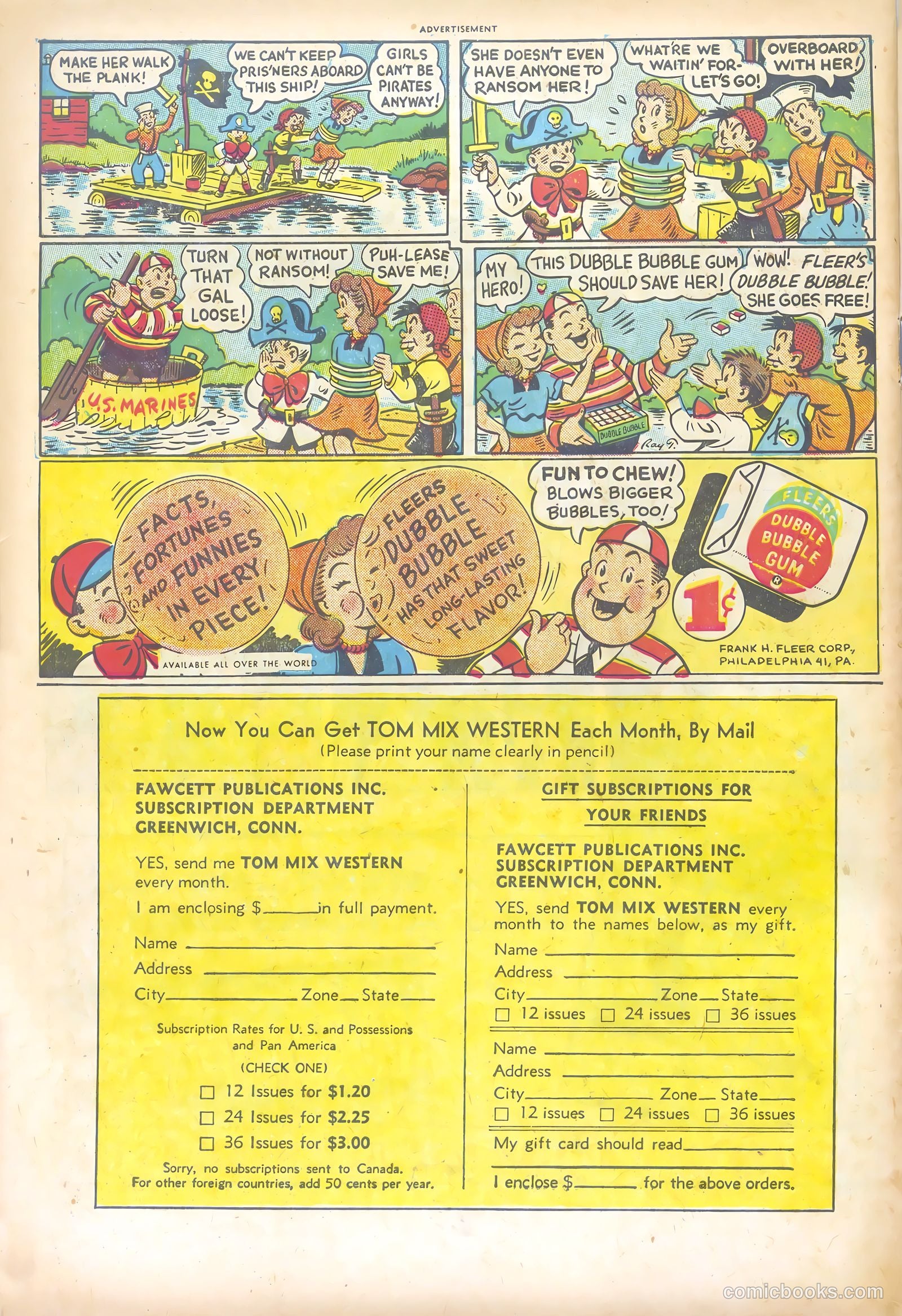 Tom Mix Western #46 — page 34 of 36