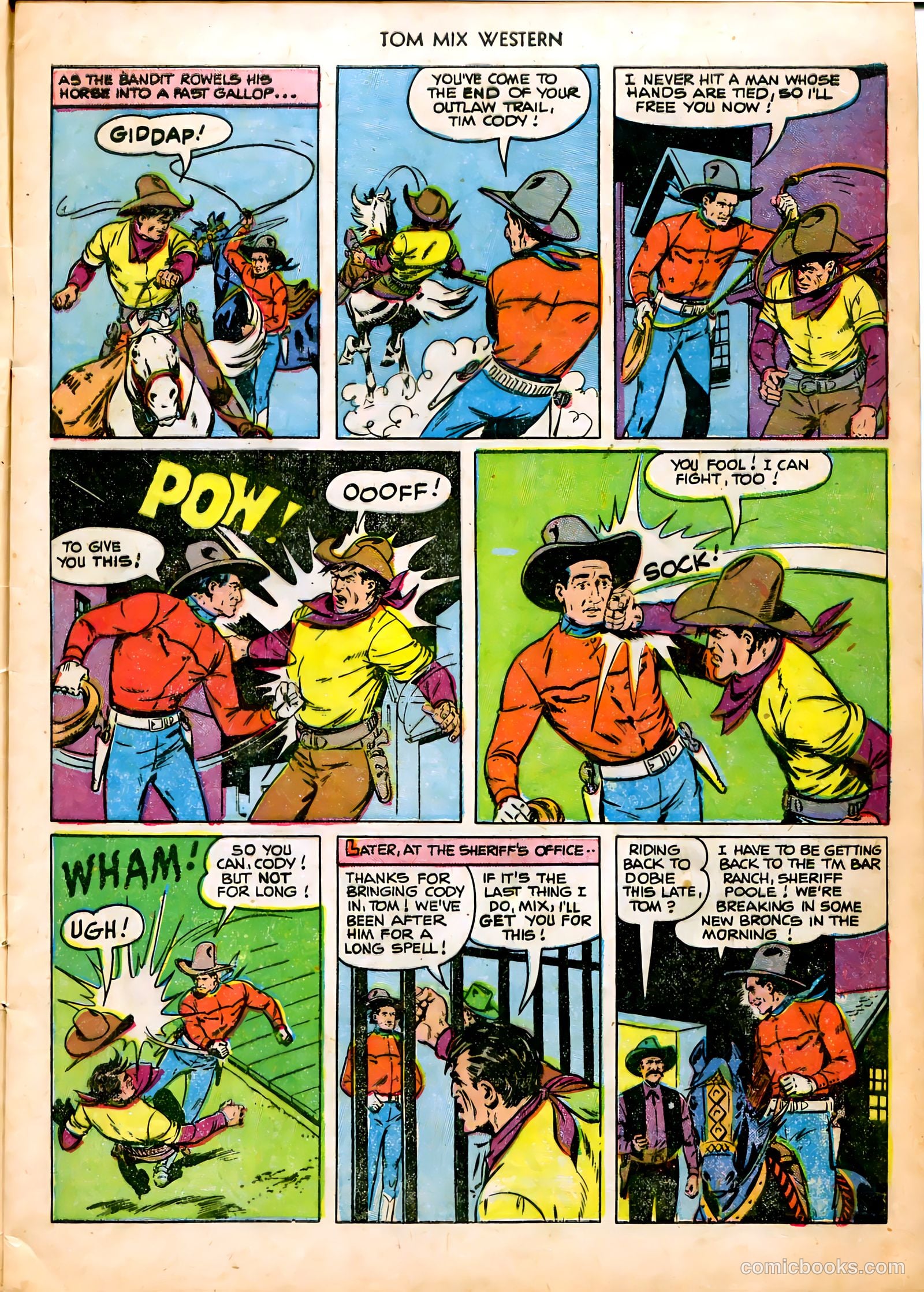 Tom Mix Western #47 — page 5 of 36