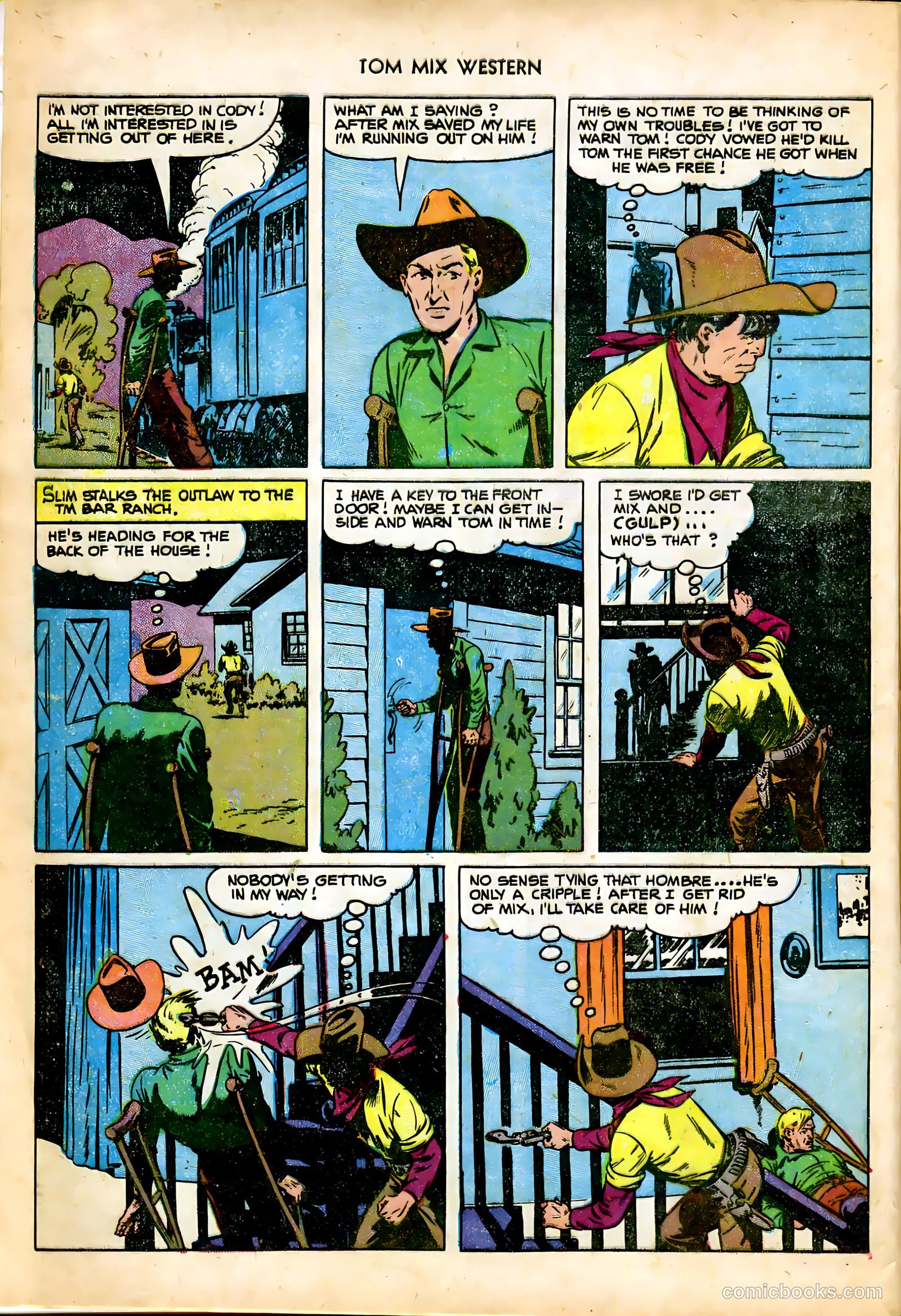 Tom Mix Western #47 — page 8 of 36