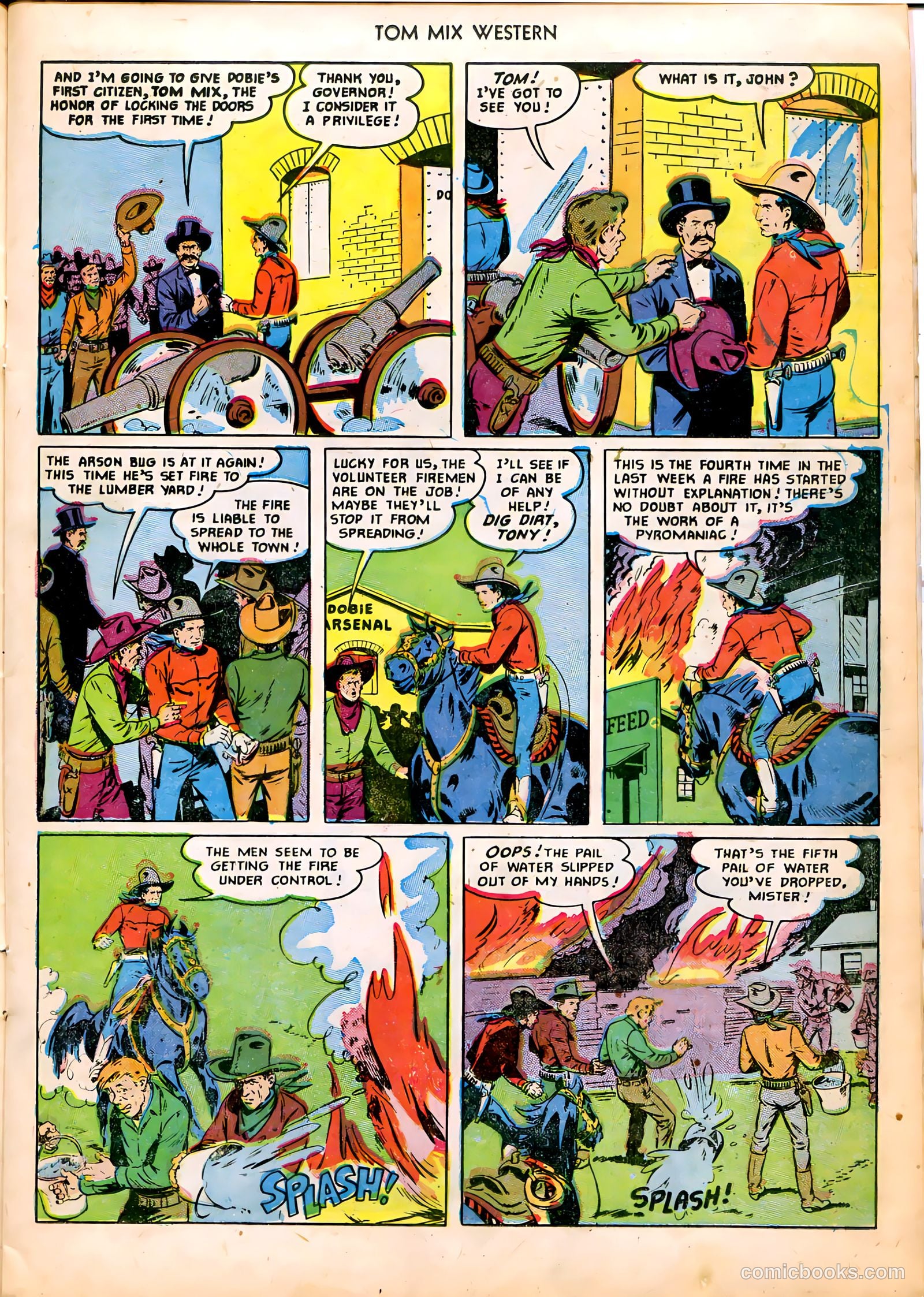 Tom Mix Western #47 — page 15 of 36
