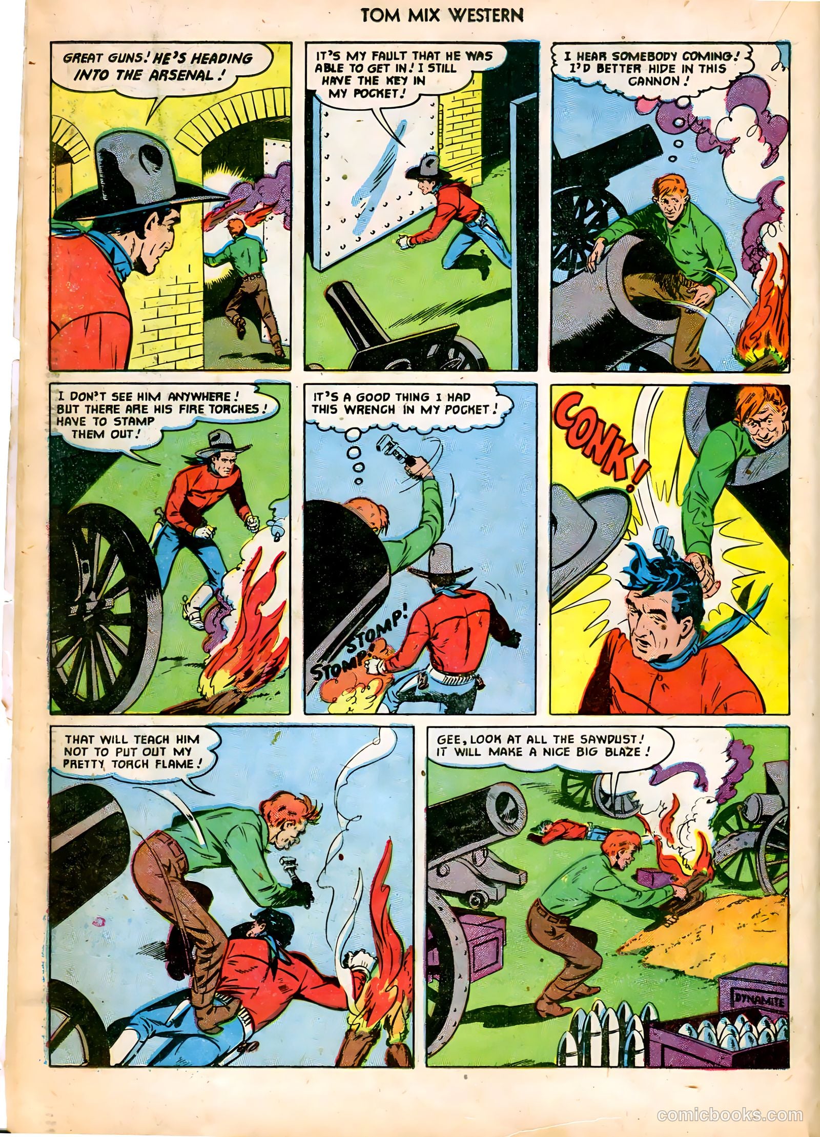 Tom Mix Western #47 — page 18 of 36