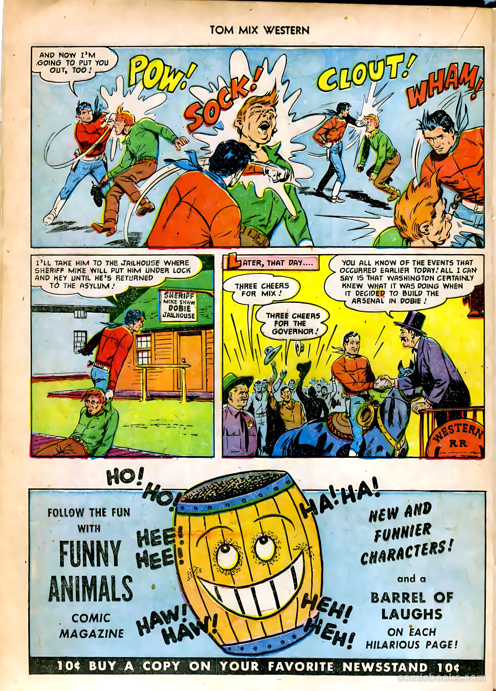 Tom Mix Western #47 — page 21 of 36