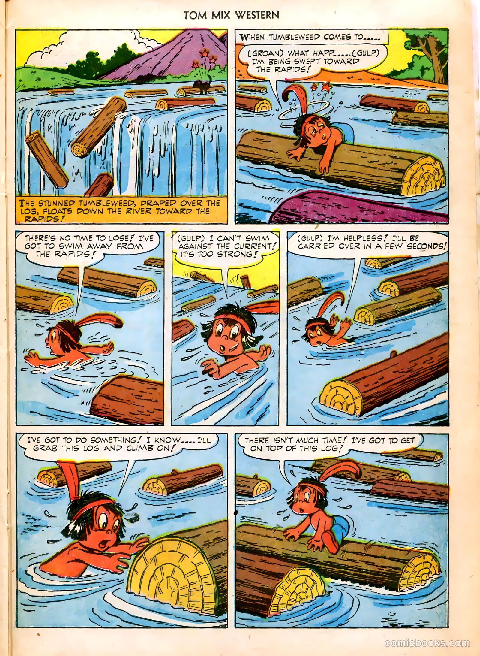 Tom Mix Western #47 — page 23 of 36