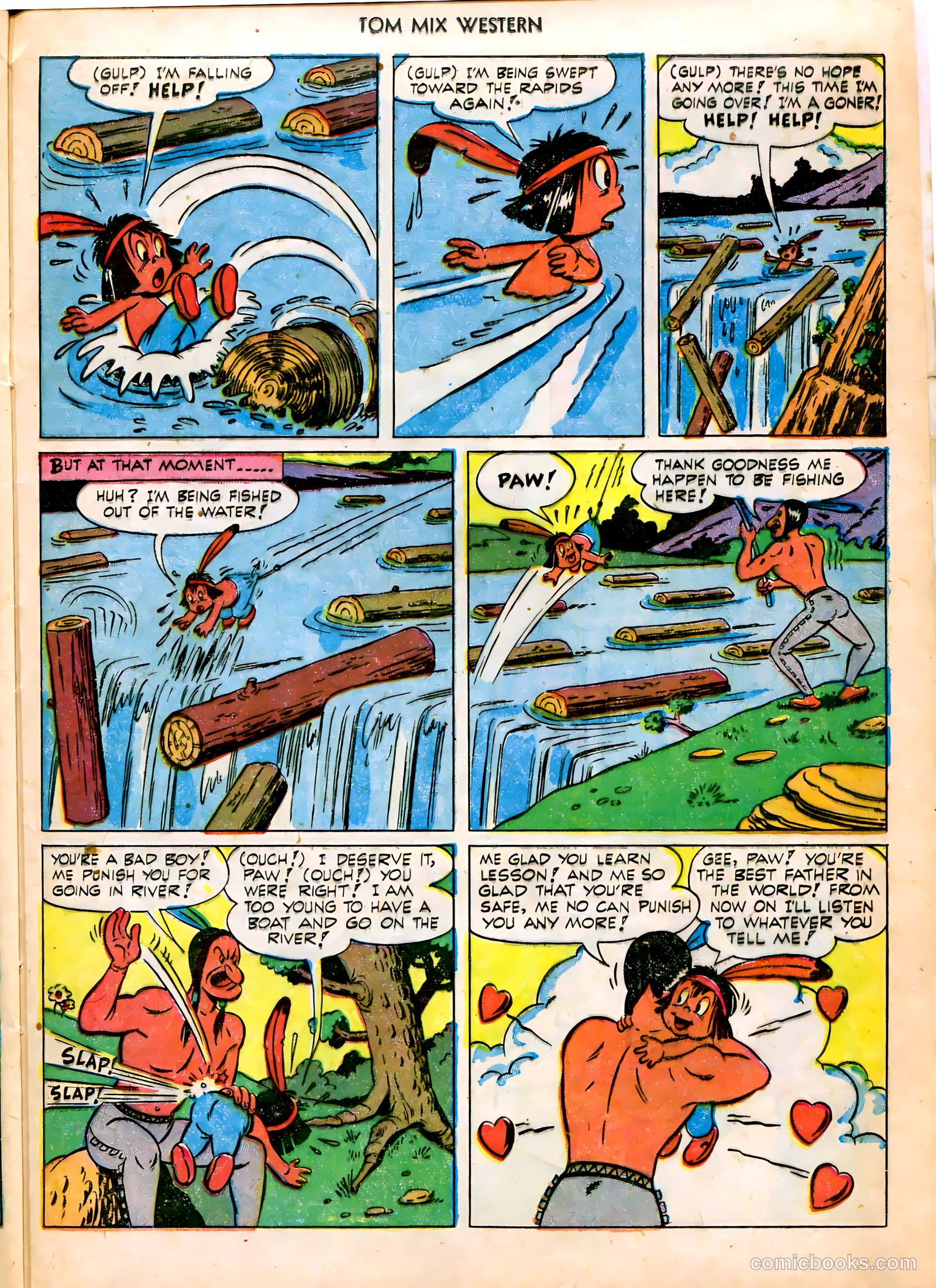 Tom Mix Western #47 — page 25 of 36