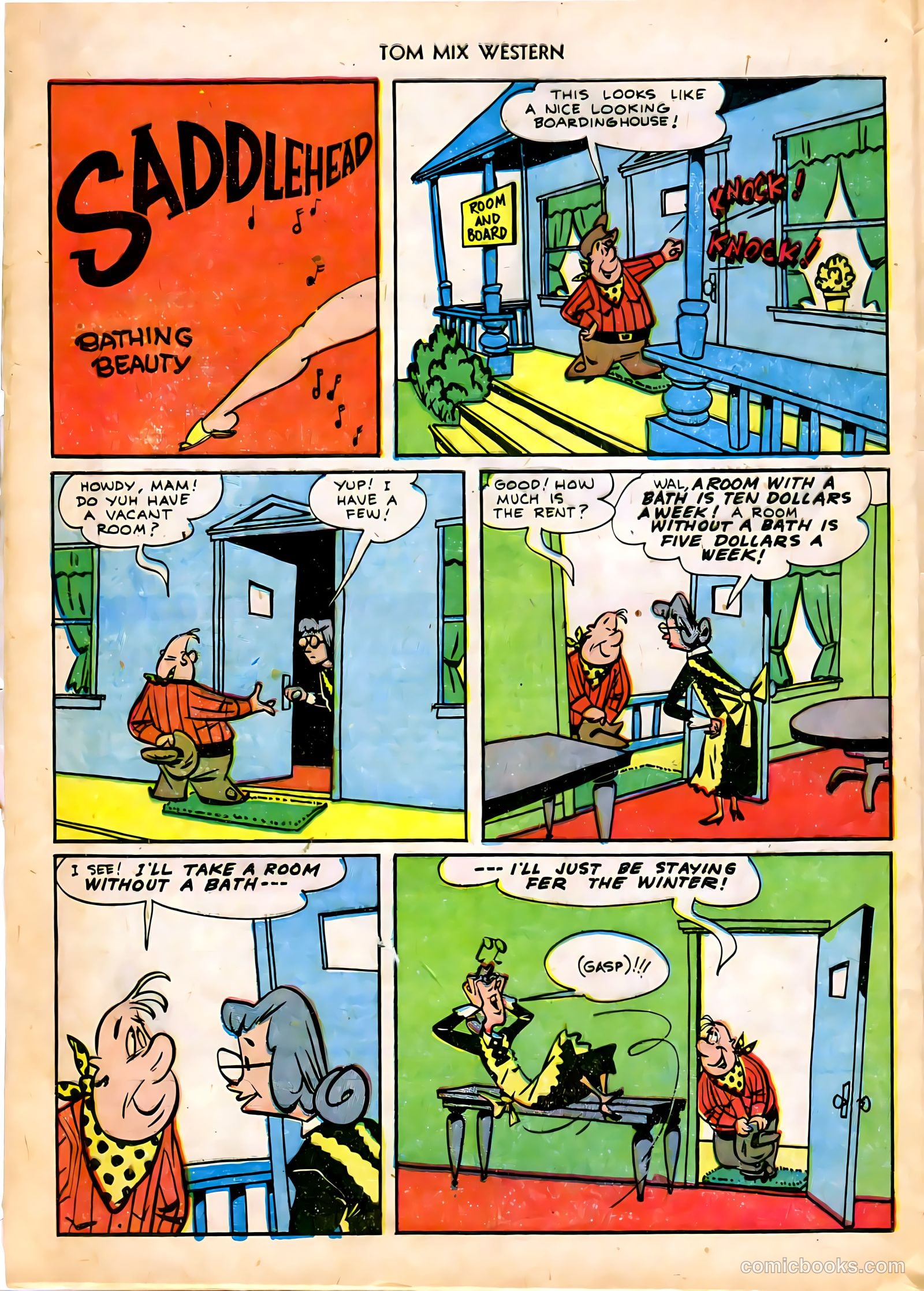 Tom Mix Western #47 — page 28 of 36