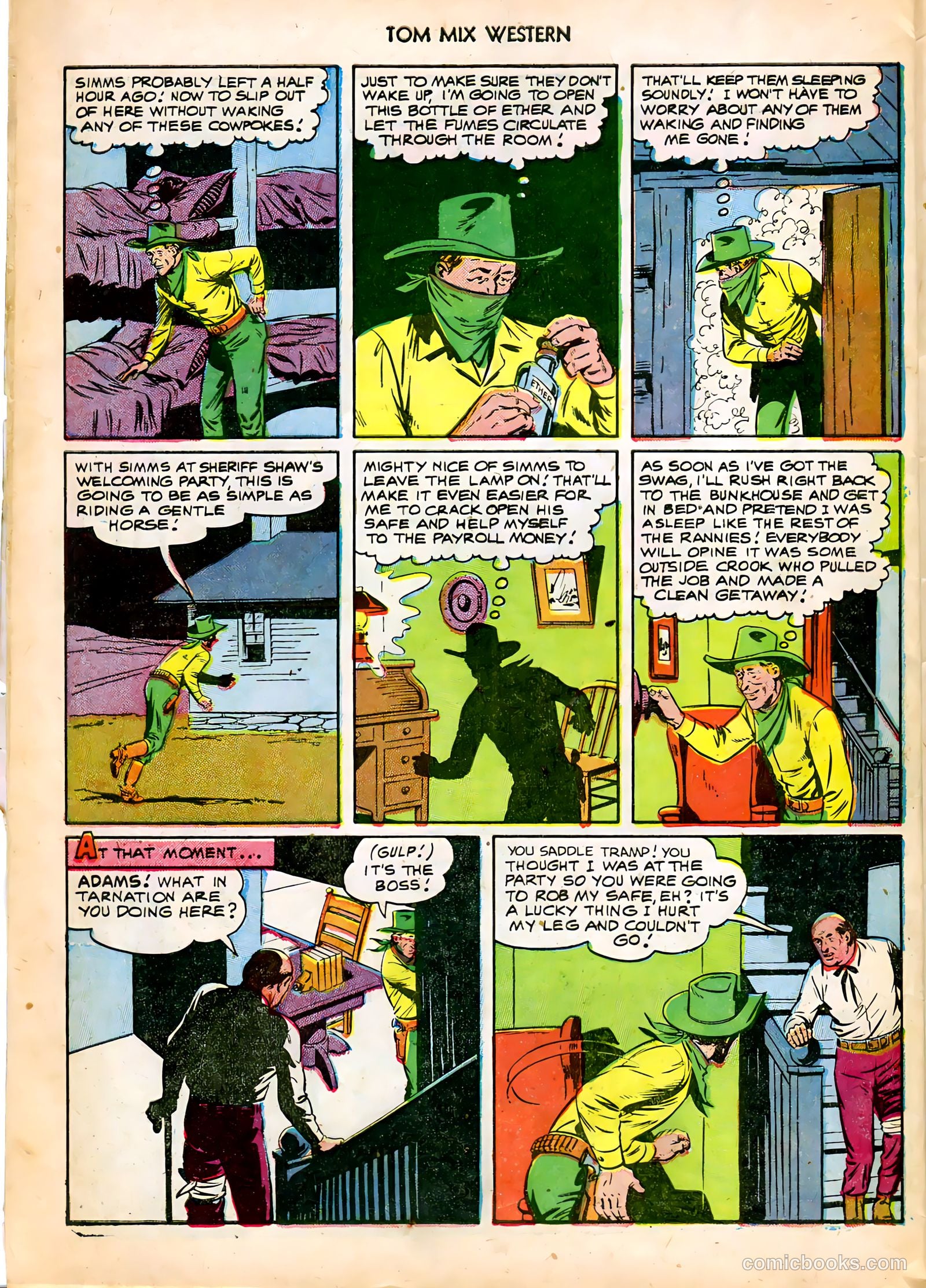 Tom Mix Western #47 — page 30 of 36